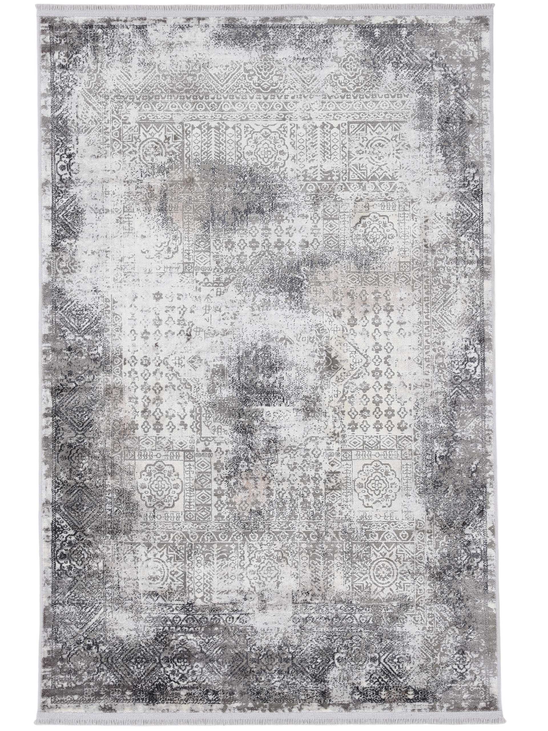 Vintage Teppich Liyath Grau