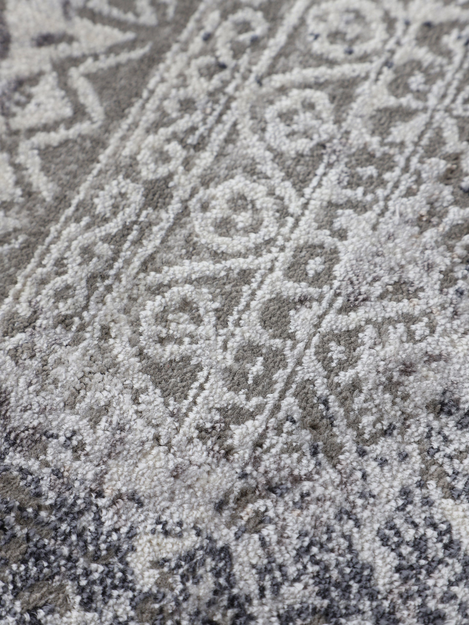 Vintage Teppich Liyath Grau