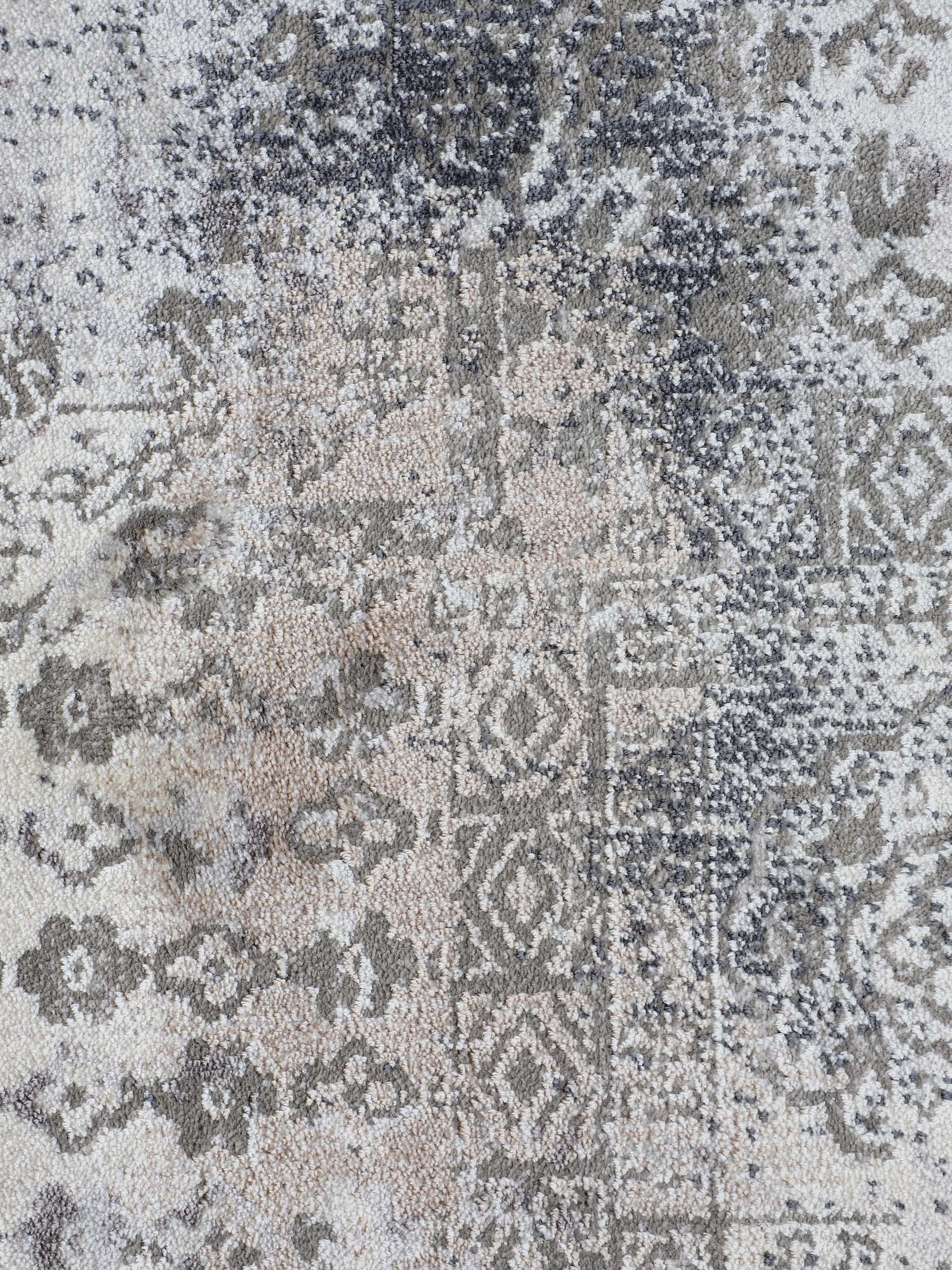 Vintage Teppich Liyath Grau