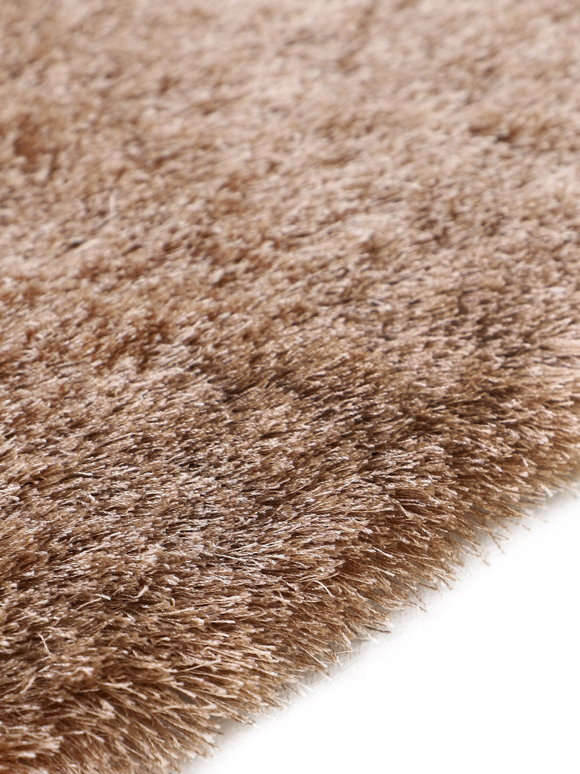 Hochflorteppich Breeze Quadratisch Beige