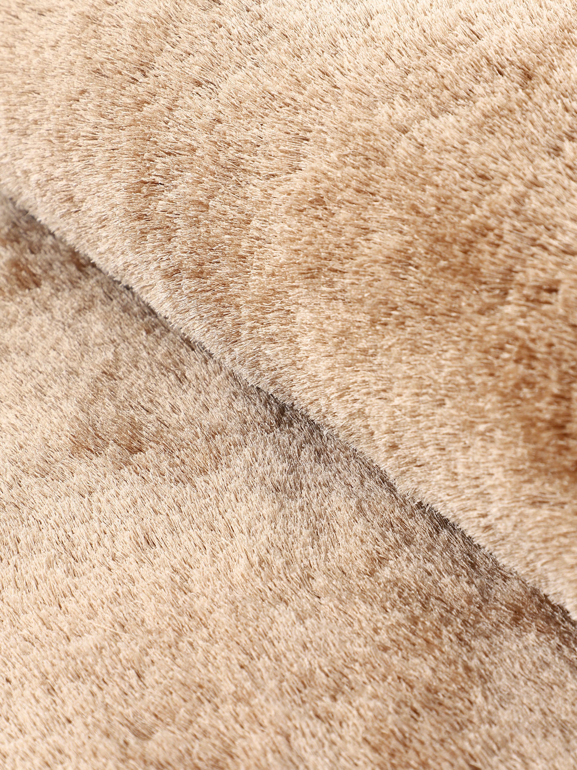 Hochflorteppich Breeze Quadratisch Beige