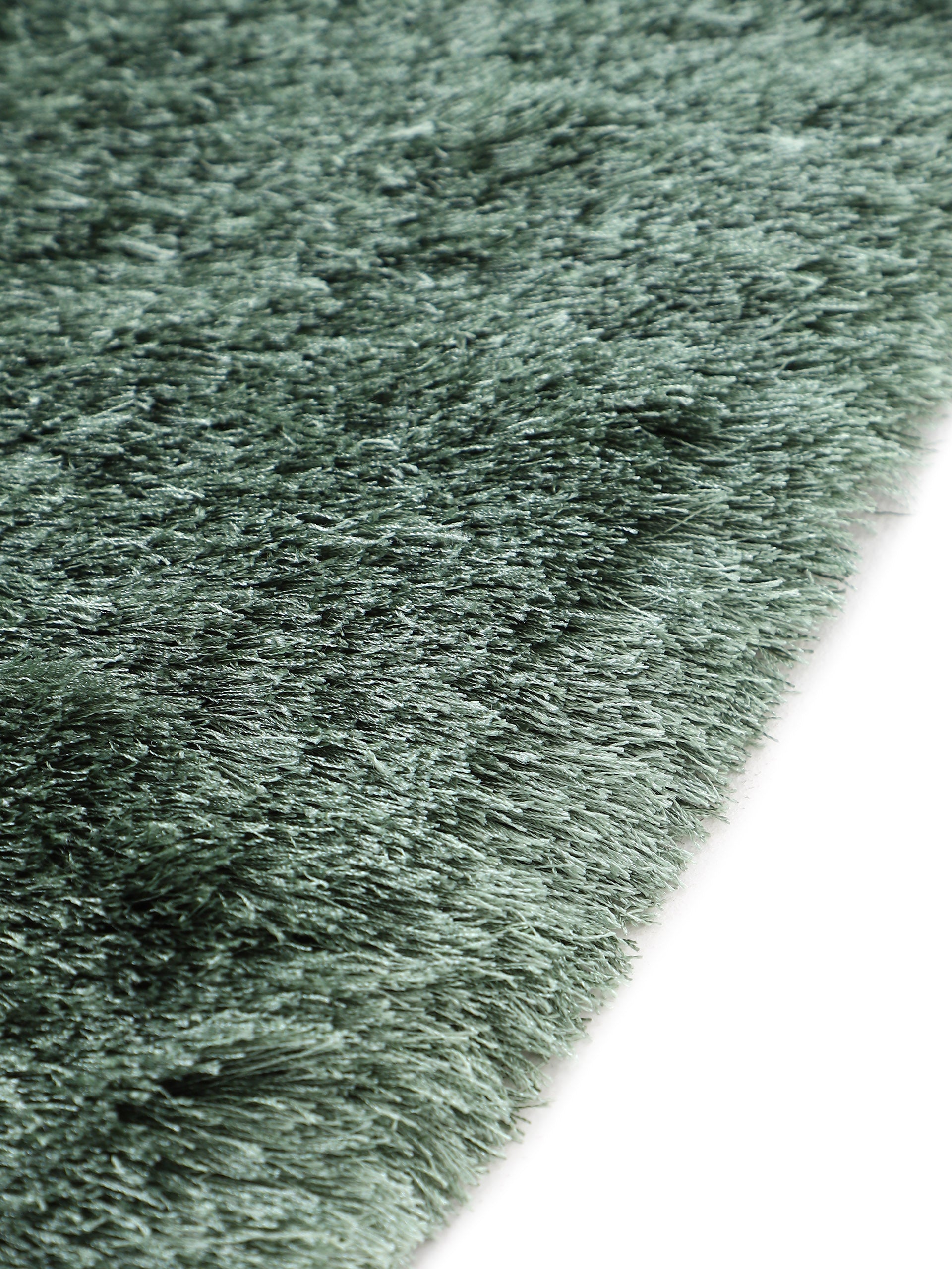 Hochflorteppich Breeze Quadratisch Grün