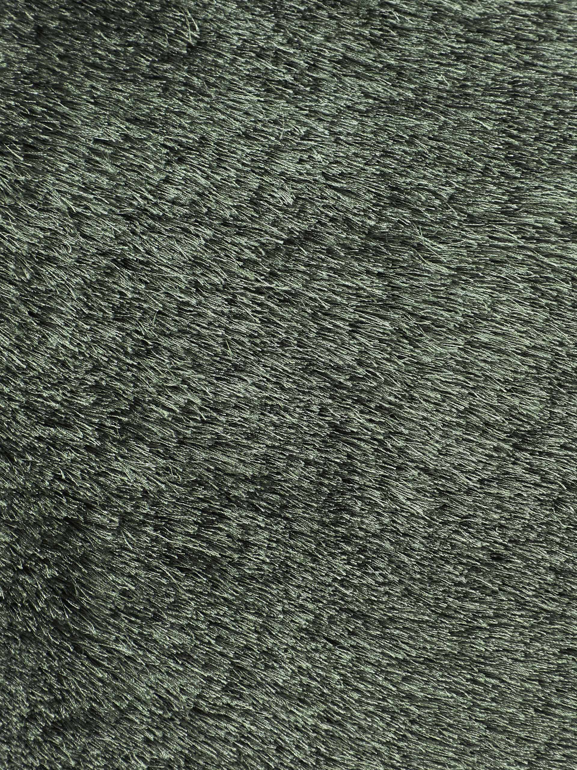 Hochflorteppich Breeze Quadratisch Grün