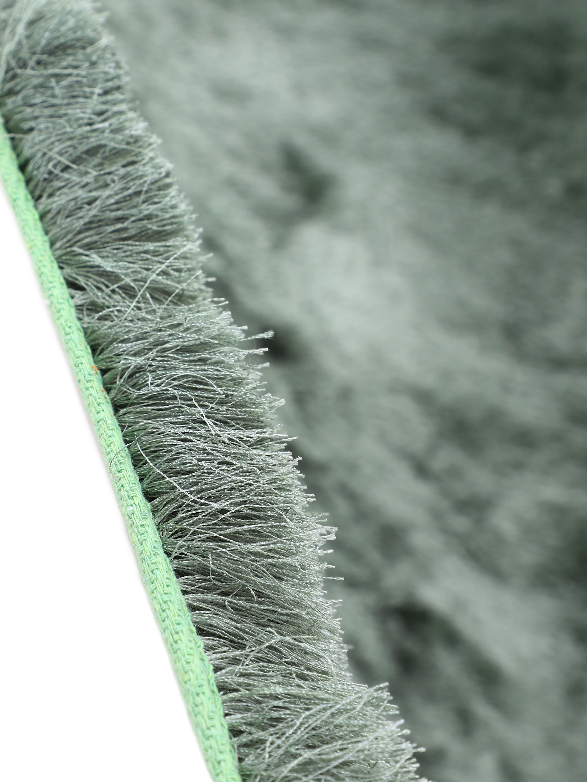 Hochflorteppich Breeze Quadratisch Grün