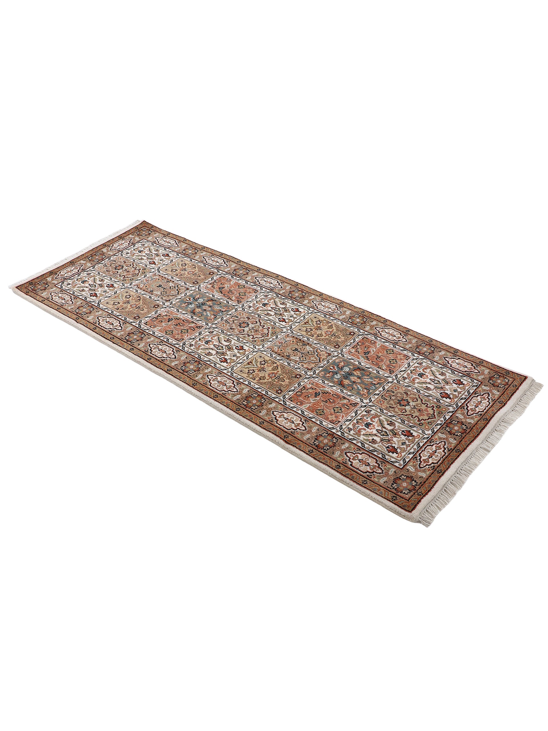 Bakhtiar Teppich Läufer Creme