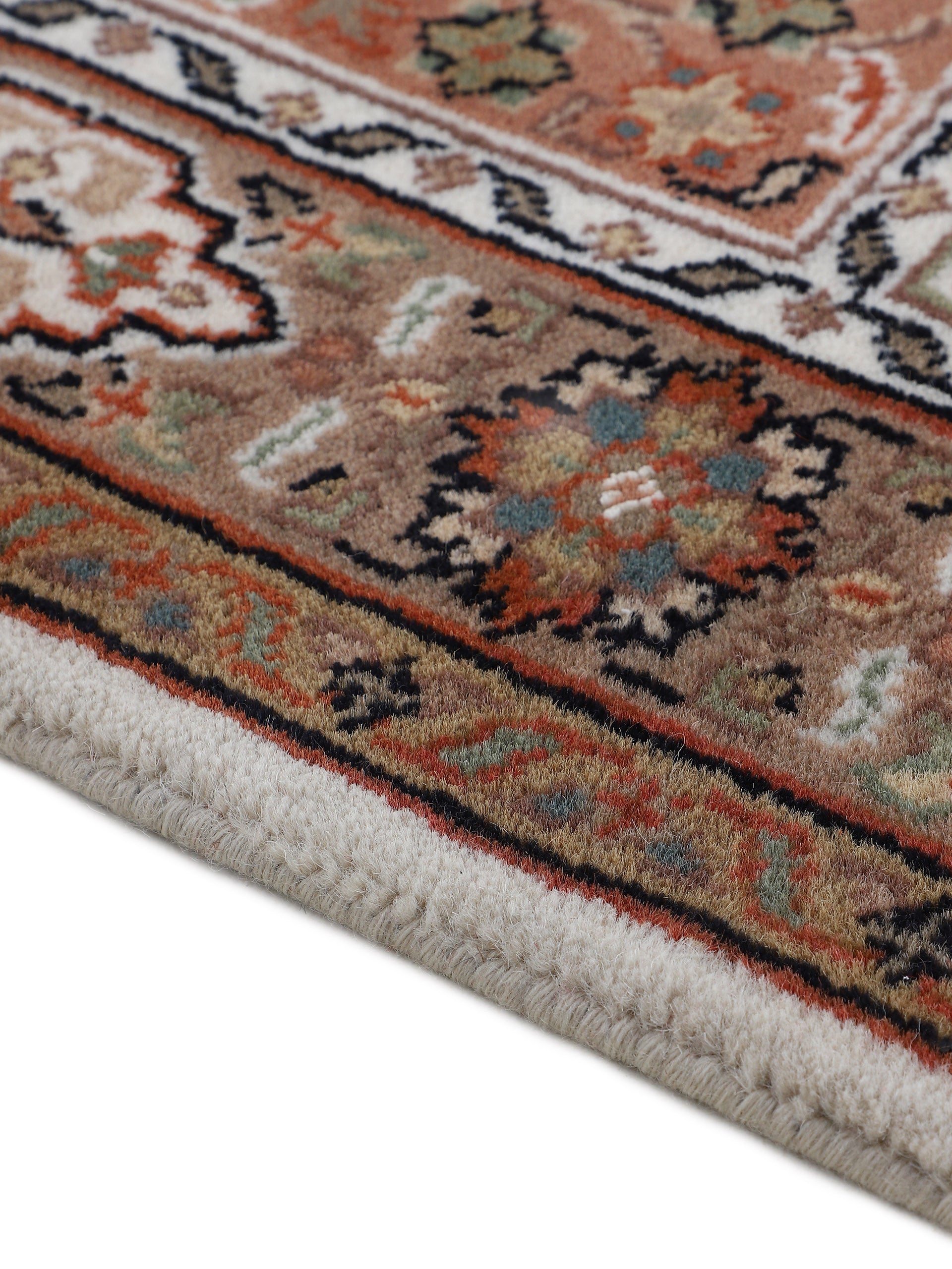 Bakhtiar Teppich Läufer Creme