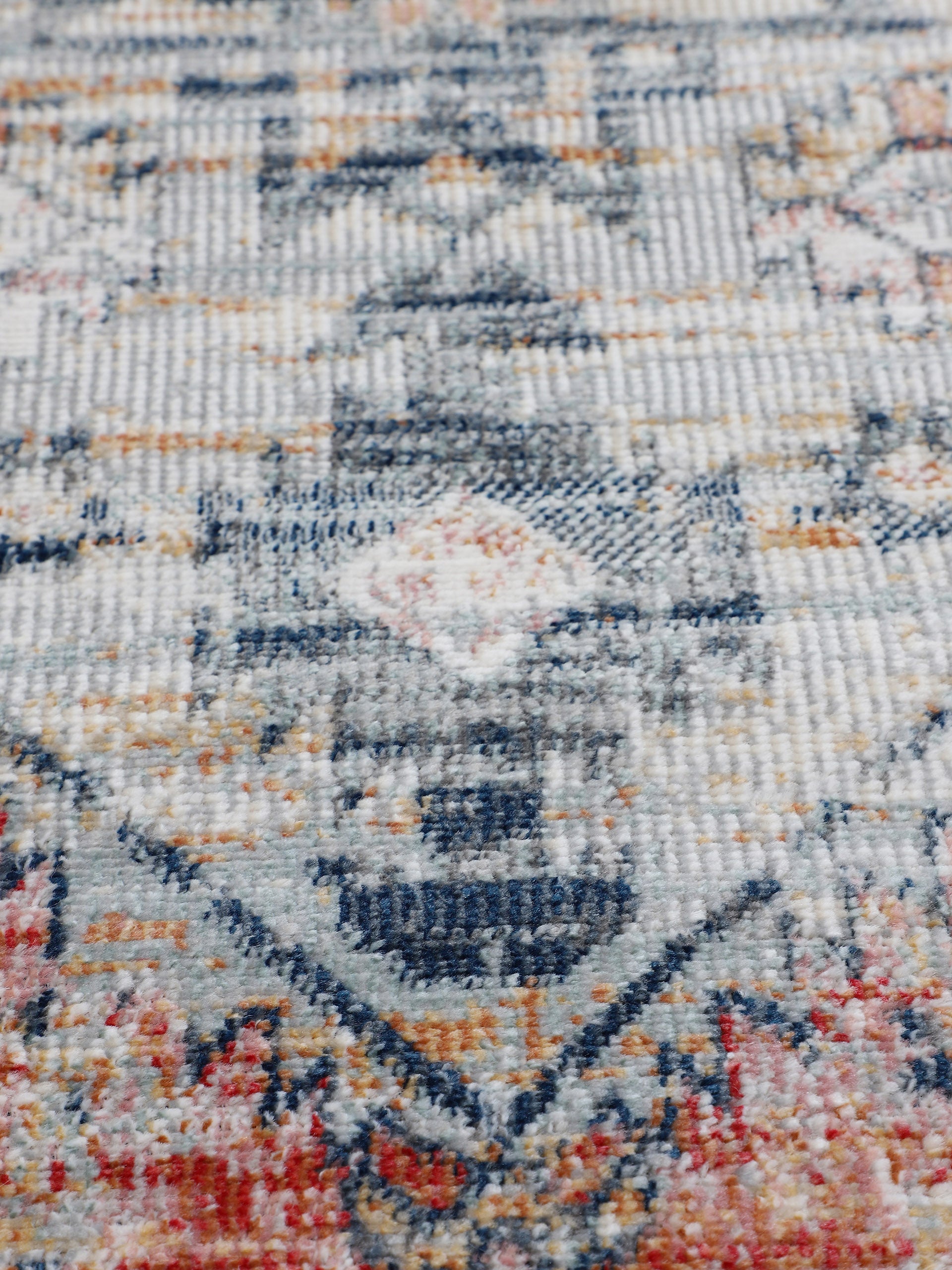 Flachgewebeteppich Omen Orange