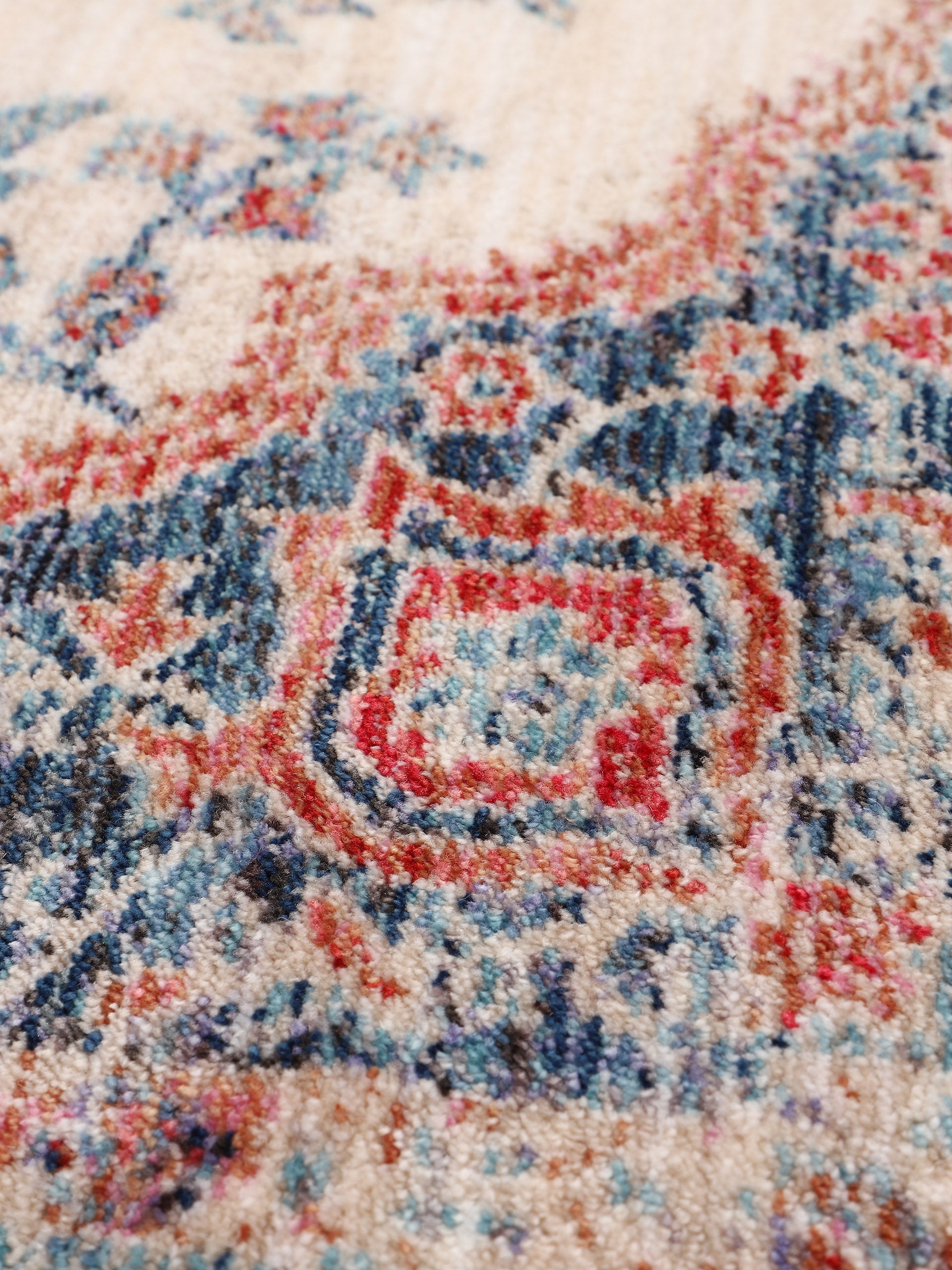 Vintage Teppich Phoenix Creme