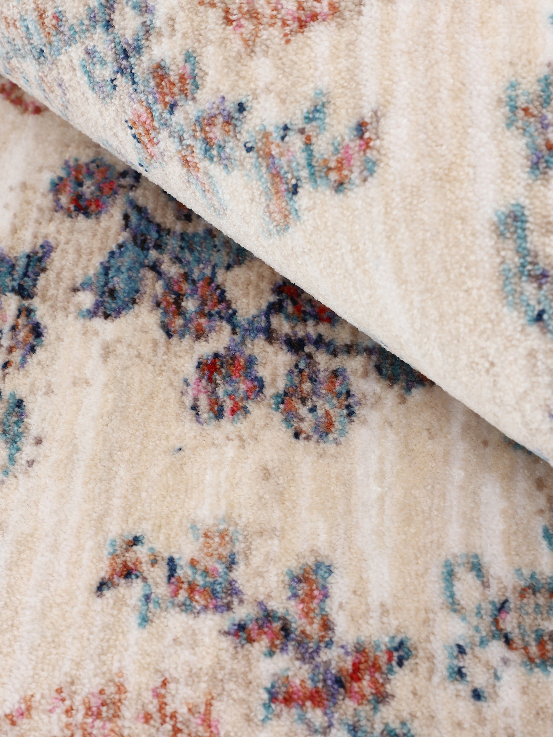 Vintage Teppich Phoenix Creme