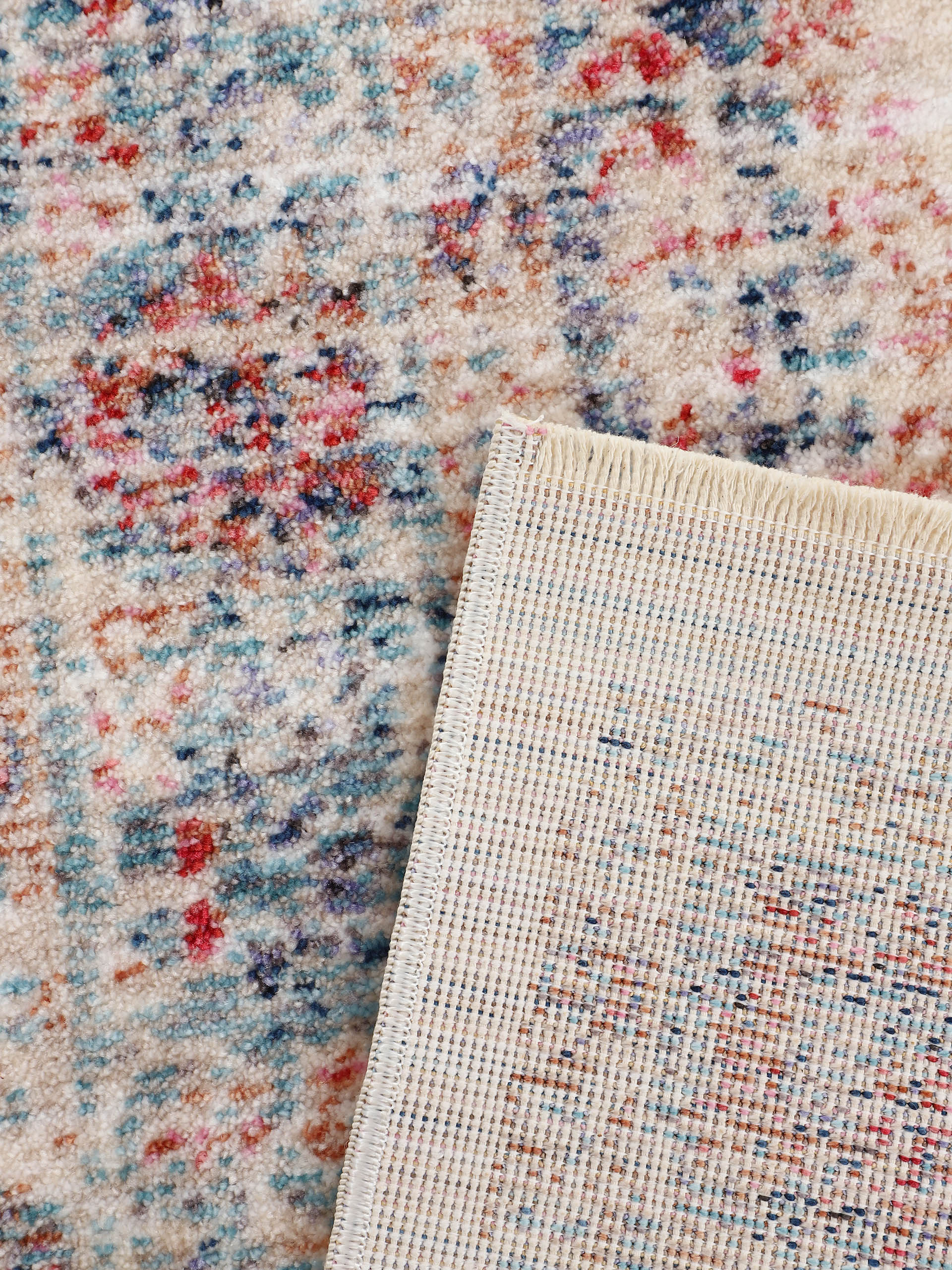 Vintage Teppich Phoenix Creme