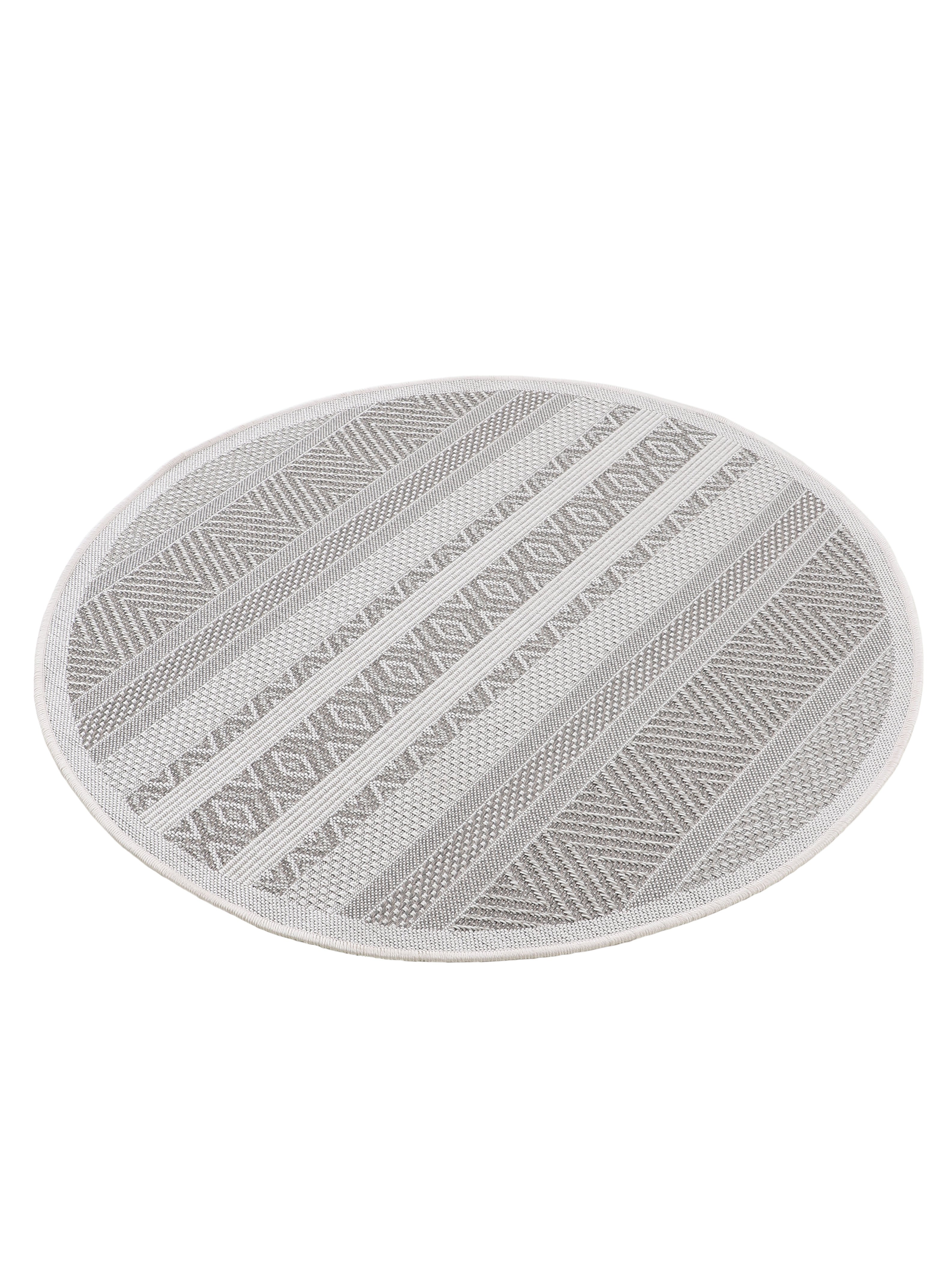 In- & Outdoor Teppich Boho Rund