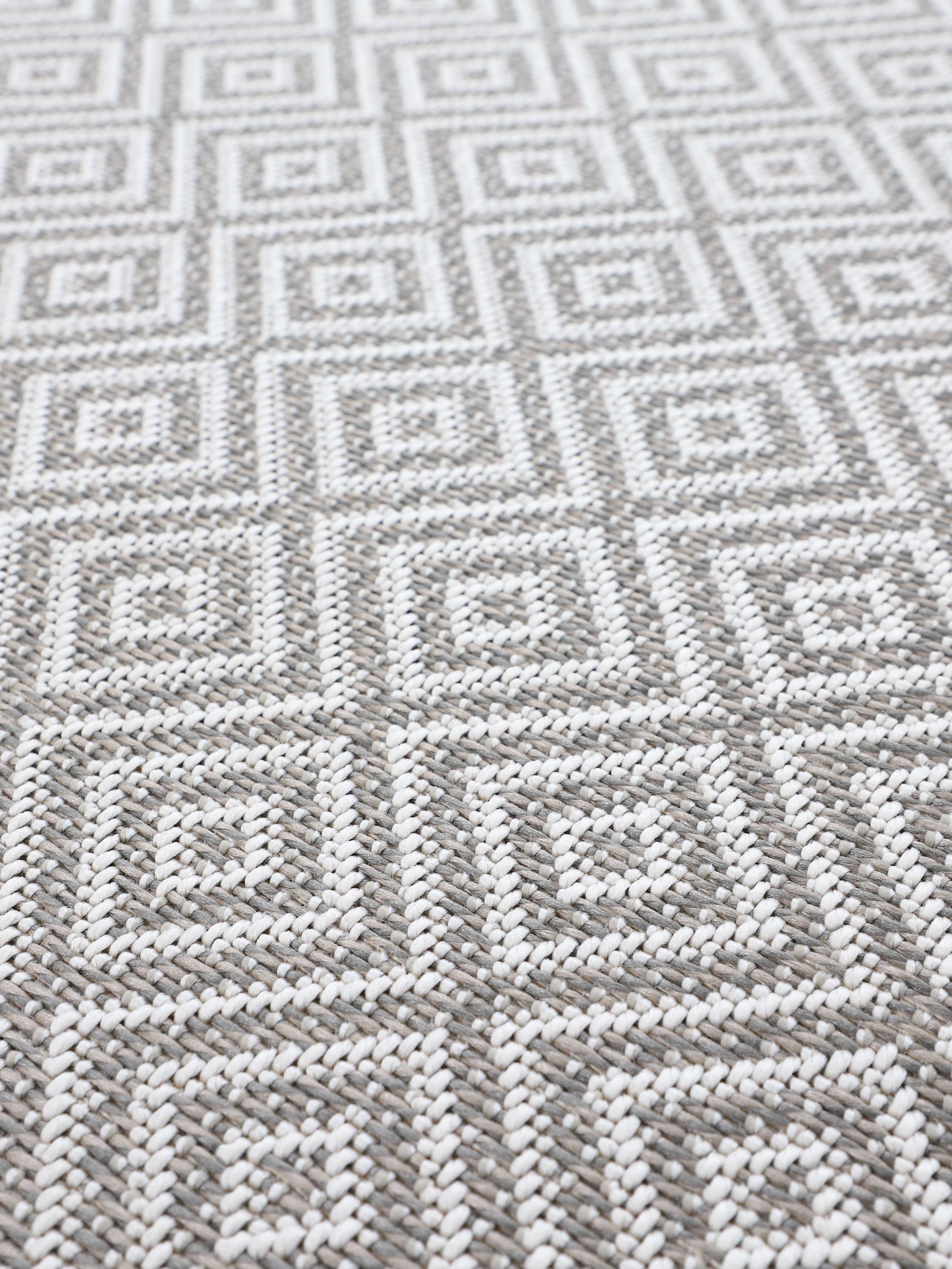 In- & Outdoor Teppich Boho Beige