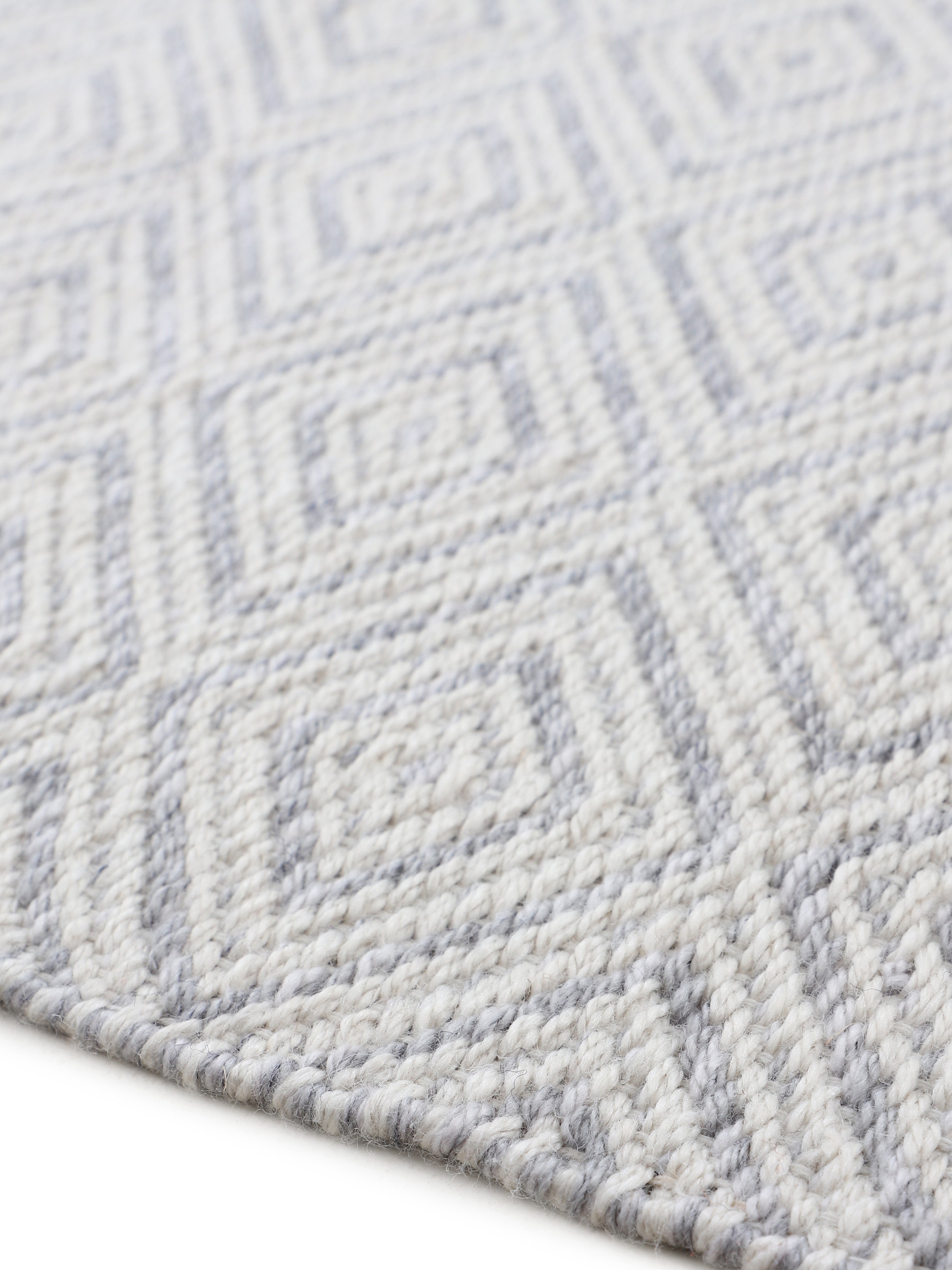 In- & Outdoor Teppich aus recyceltem Material Beige