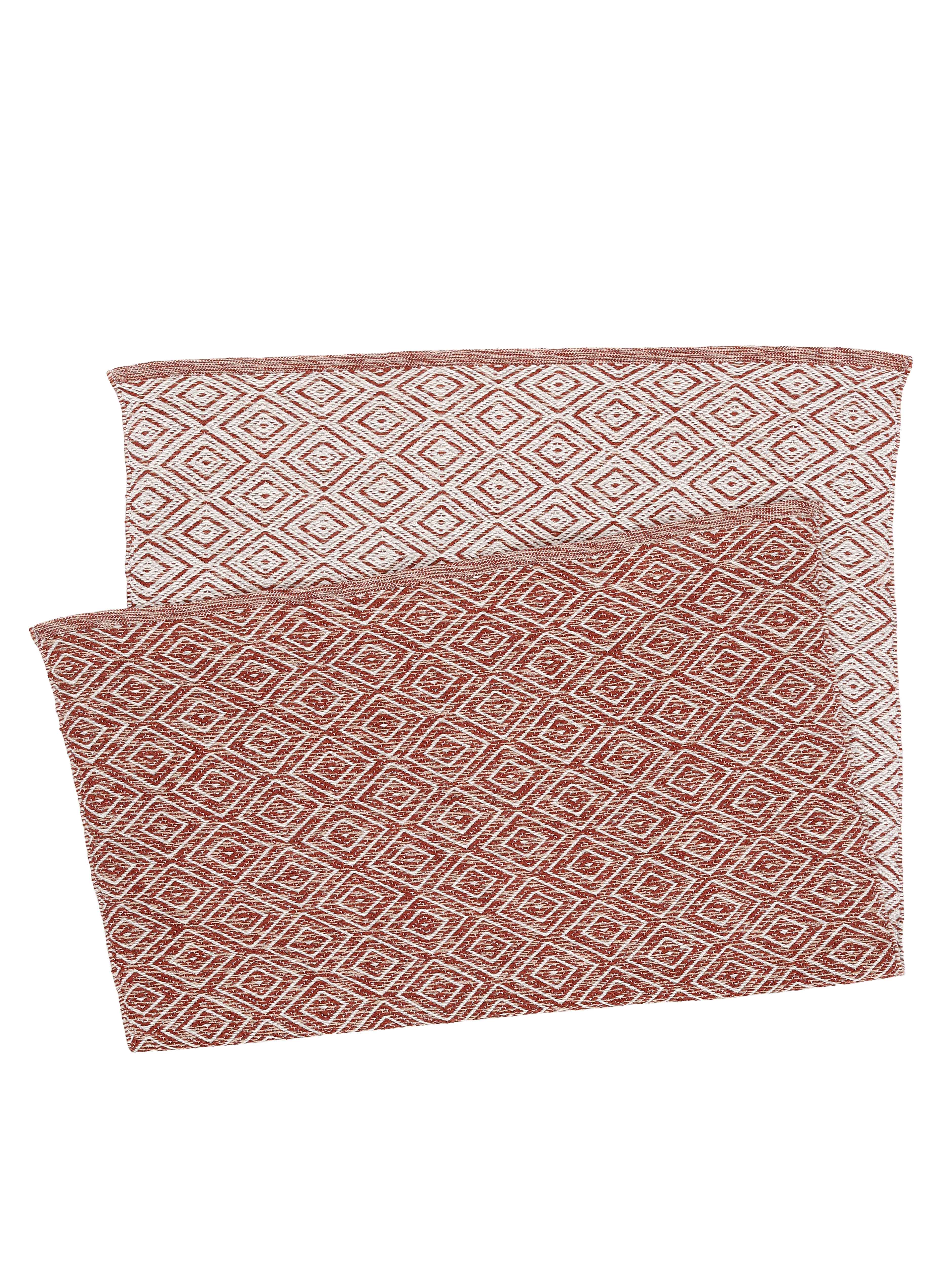 In- & Outdoor Teppich aus recyceltem Material Orange