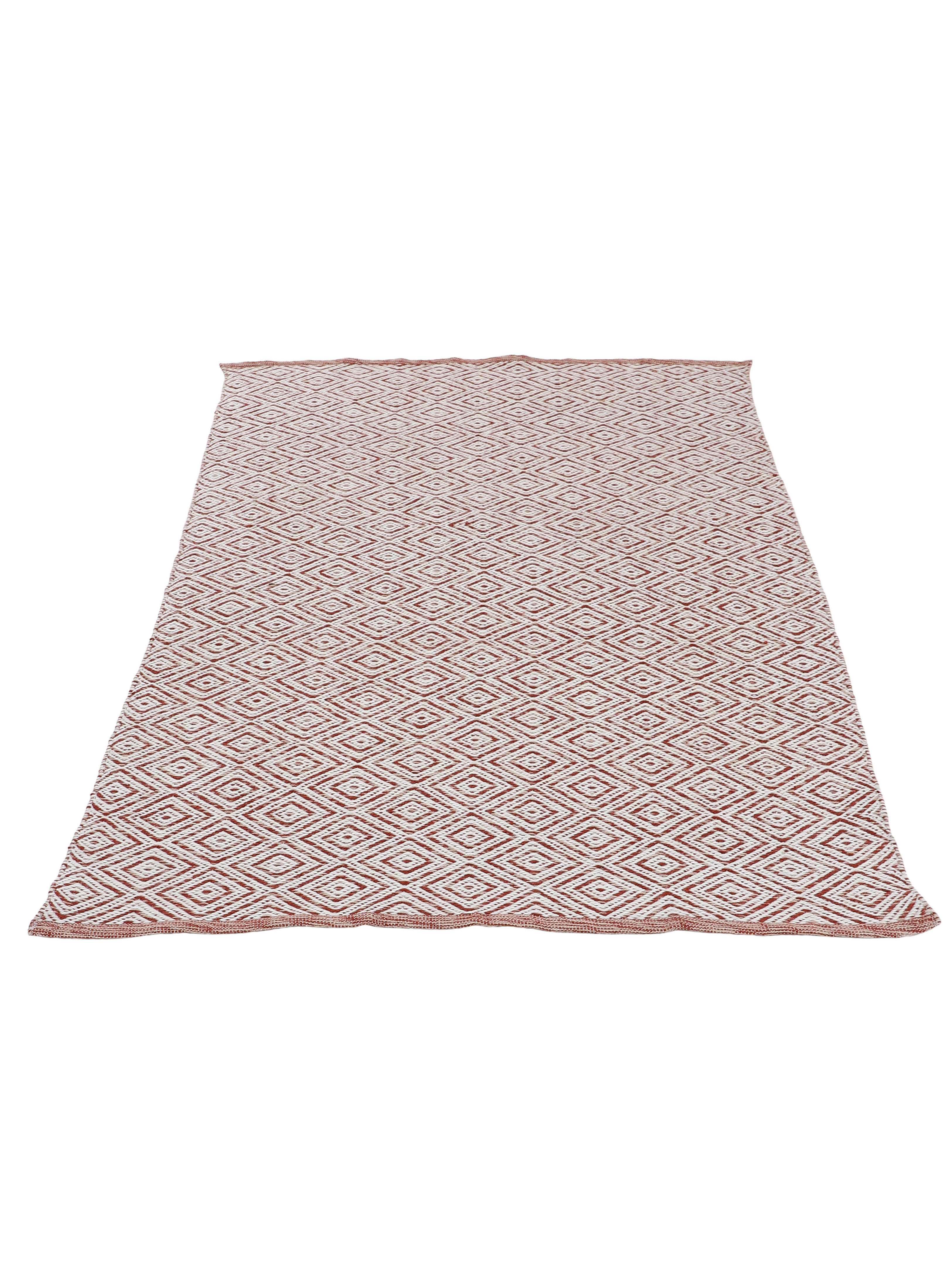 In- & Outdoor Teppich aus recyceltem Material Orange