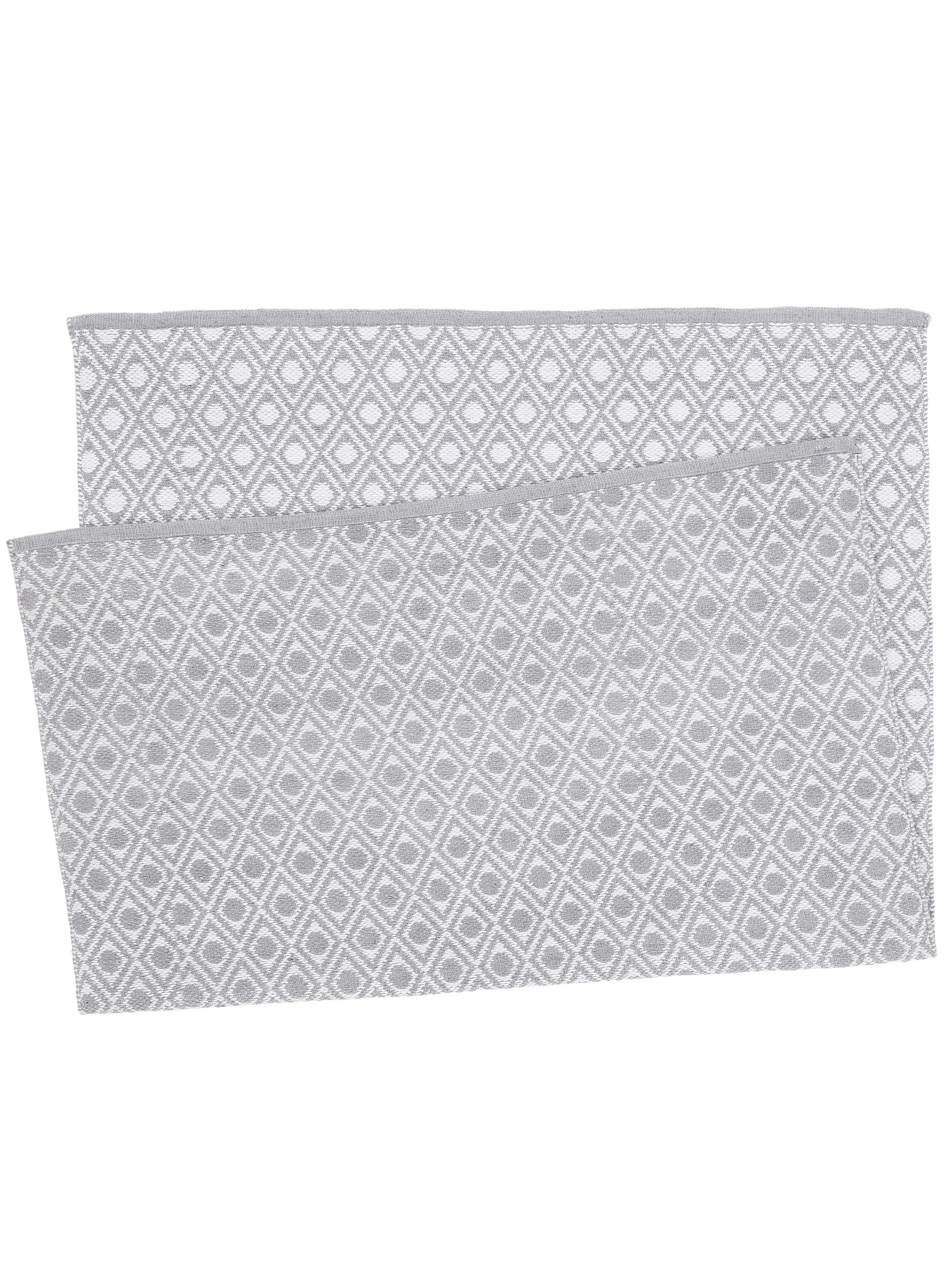 In- & Outdoor Teppich aus recyceltem Material Creme