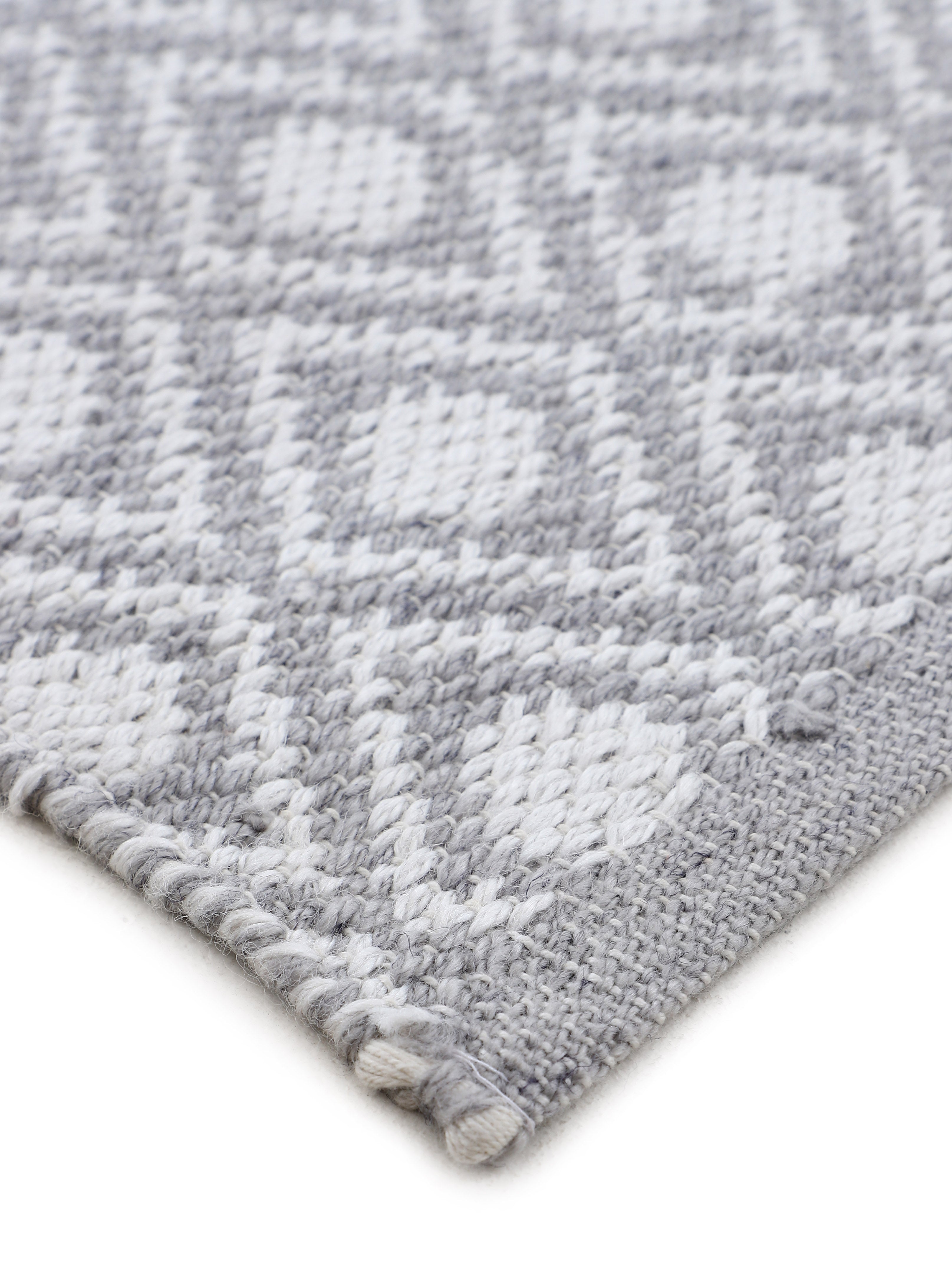 In- & Outdoor Teppich aus recyceltem Material Creme