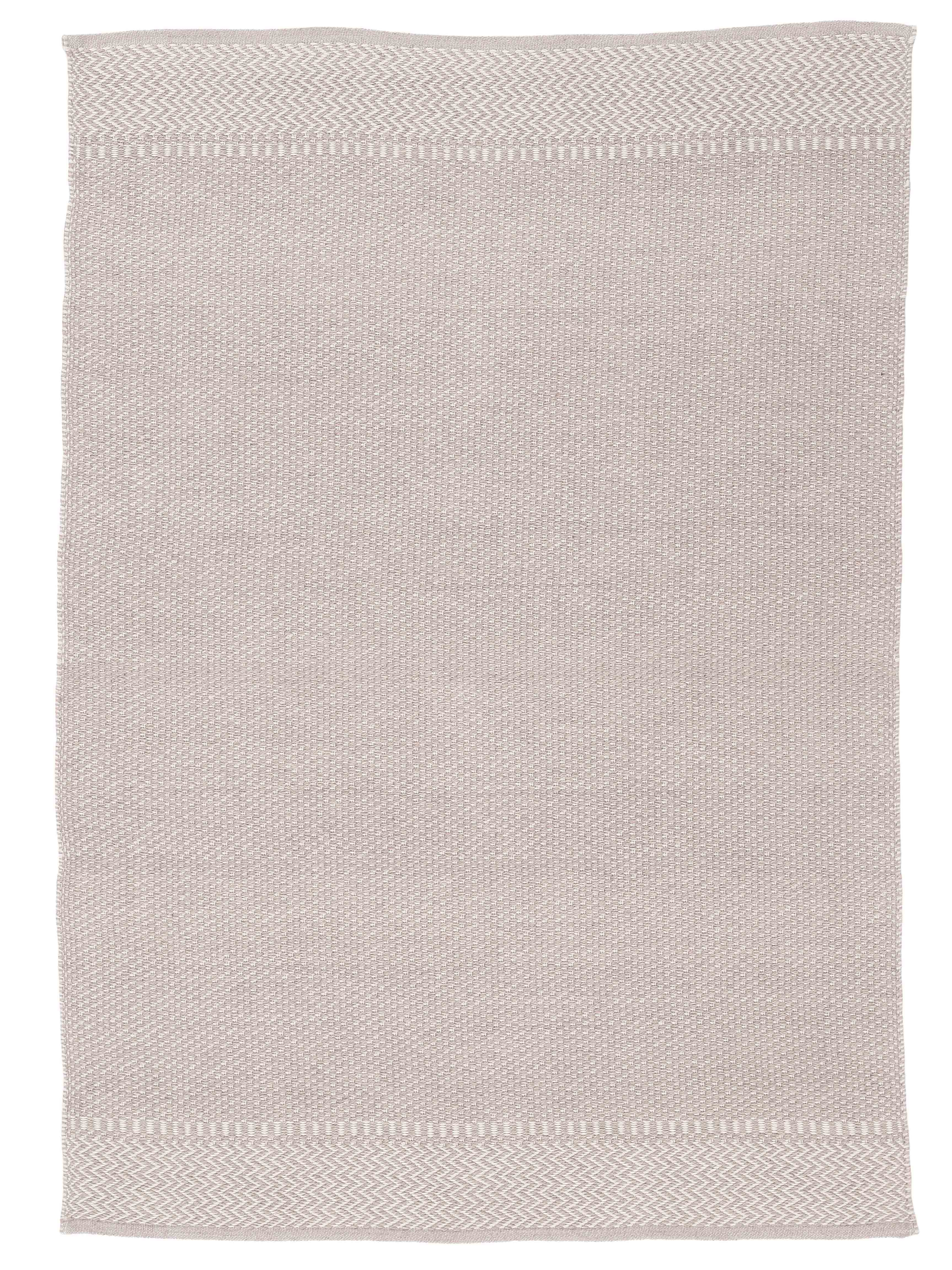 In- & Outdoor Teppich aus recyceltem Material Creme