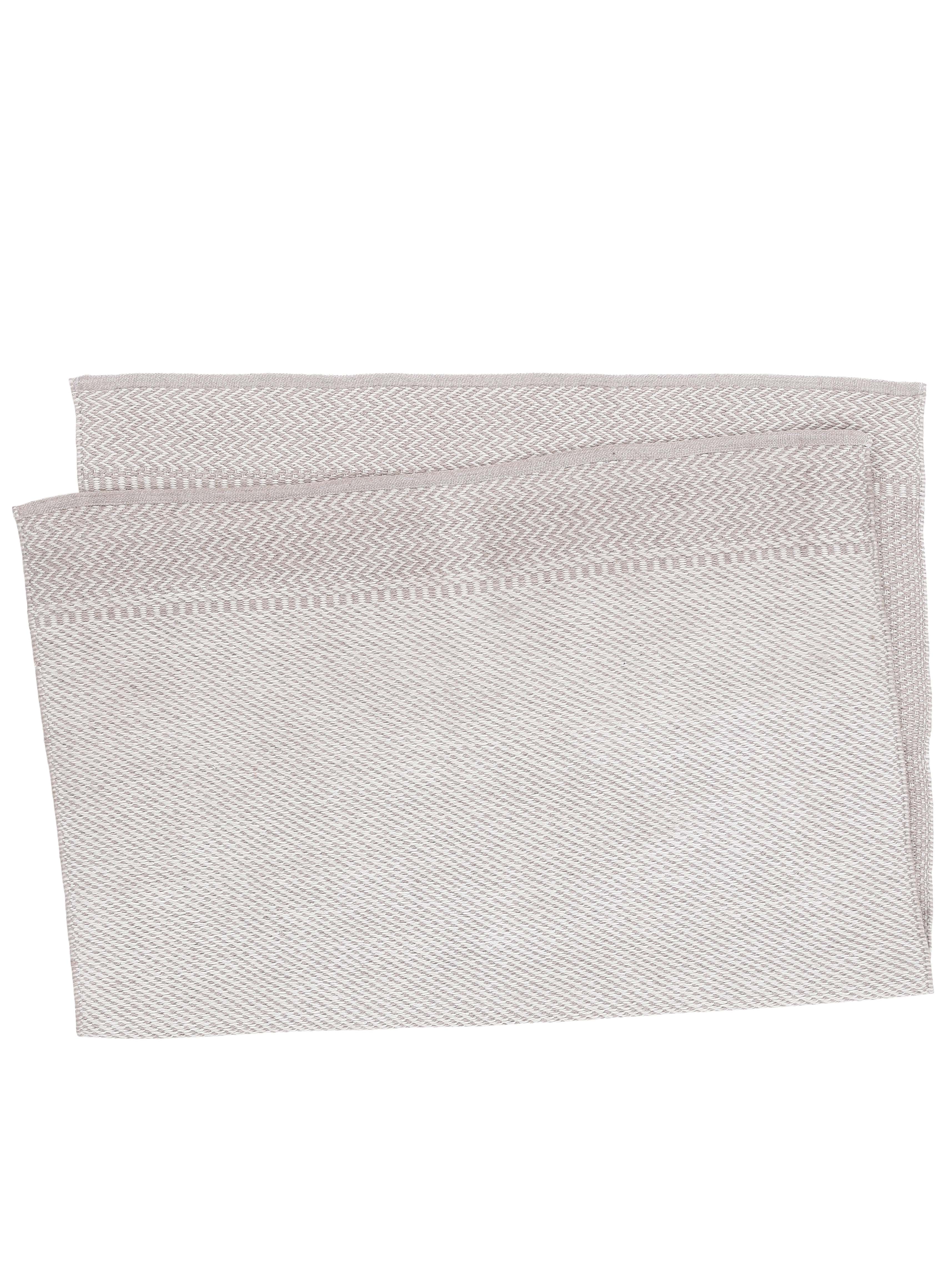 In- & Outdoor Teppich aus recyceltem Material Creme