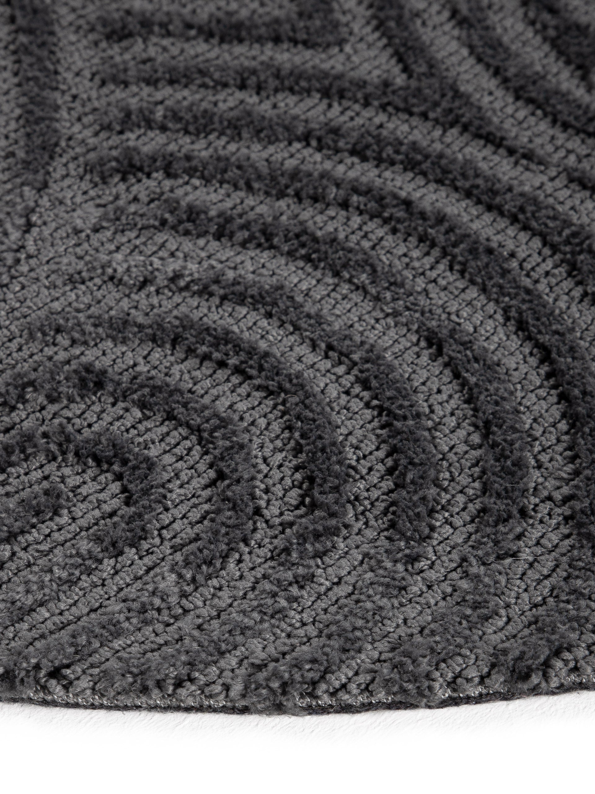 Teppich Holly Zen Rund Grau