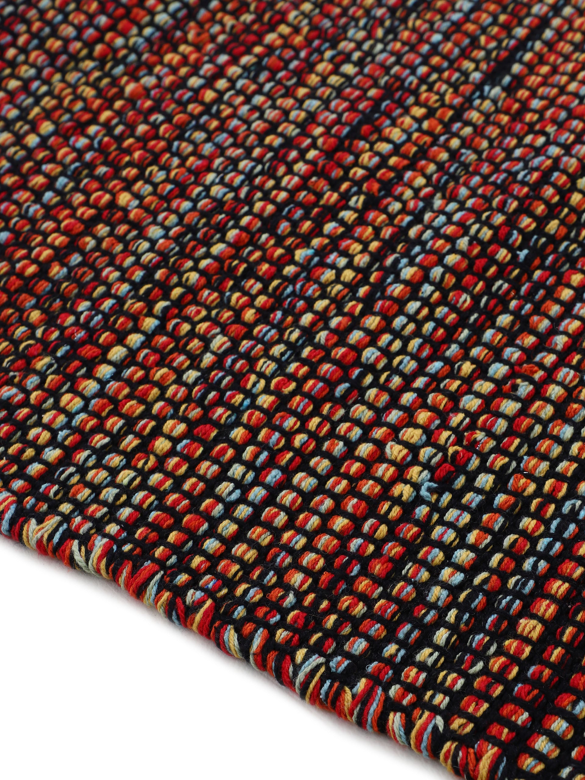 Flachgewebeteppich Kelim Mia Läufer Orange in orange aus baumwolle