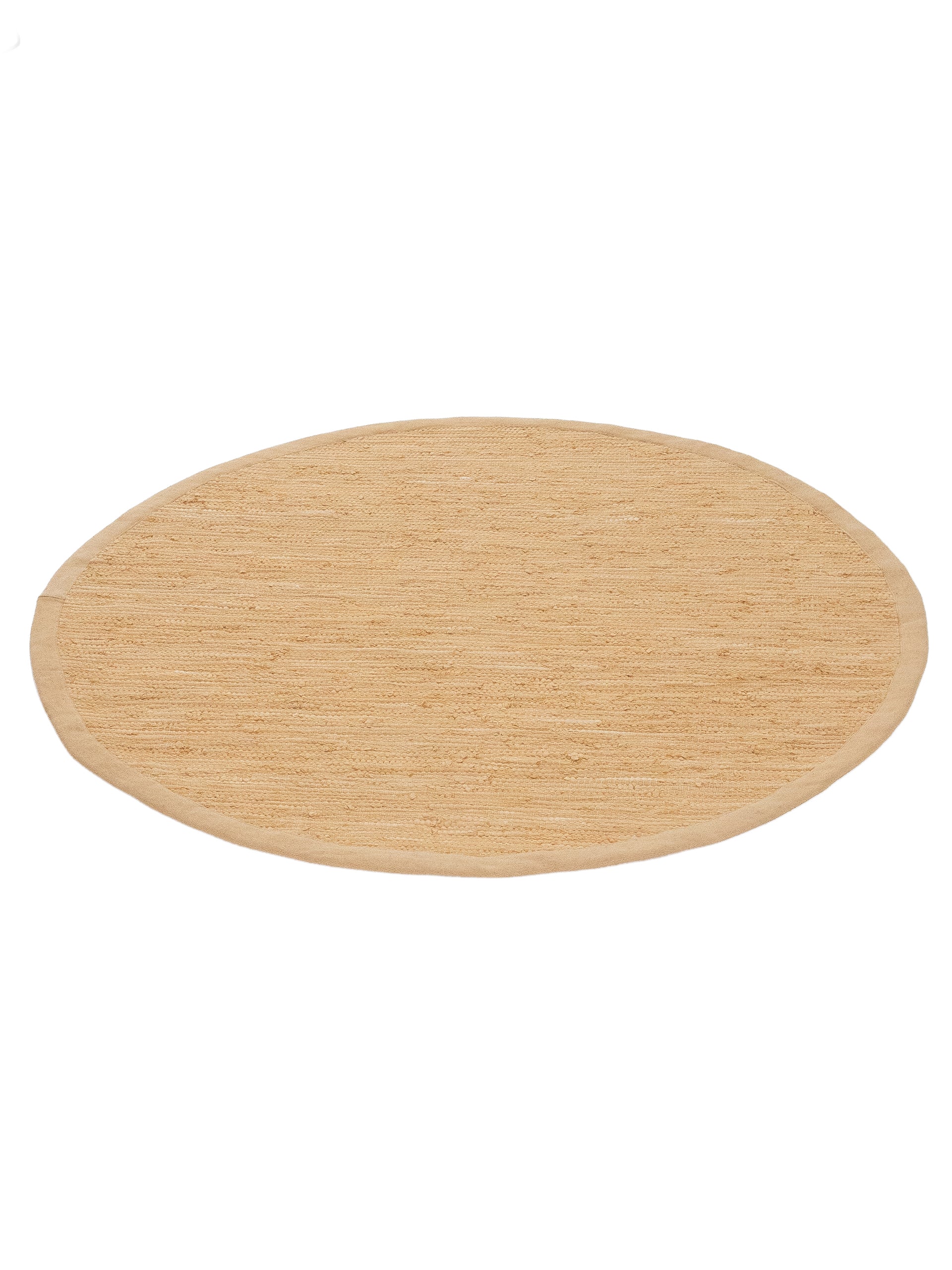 Kelim Chindi Uni Rund in beige