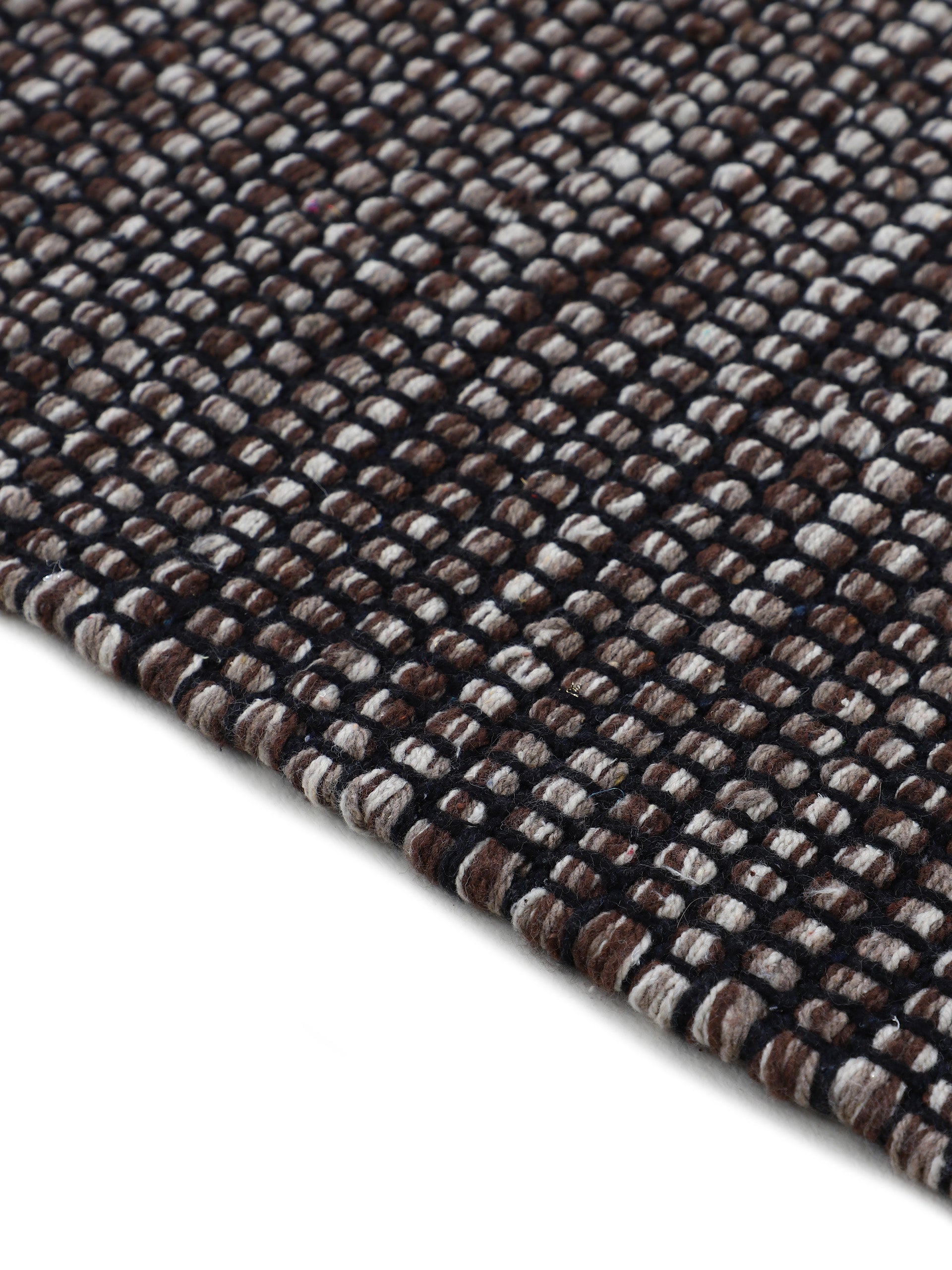 Flachgewebeteppich Kelim Mia Läufer Braun in braun aus baumwolle