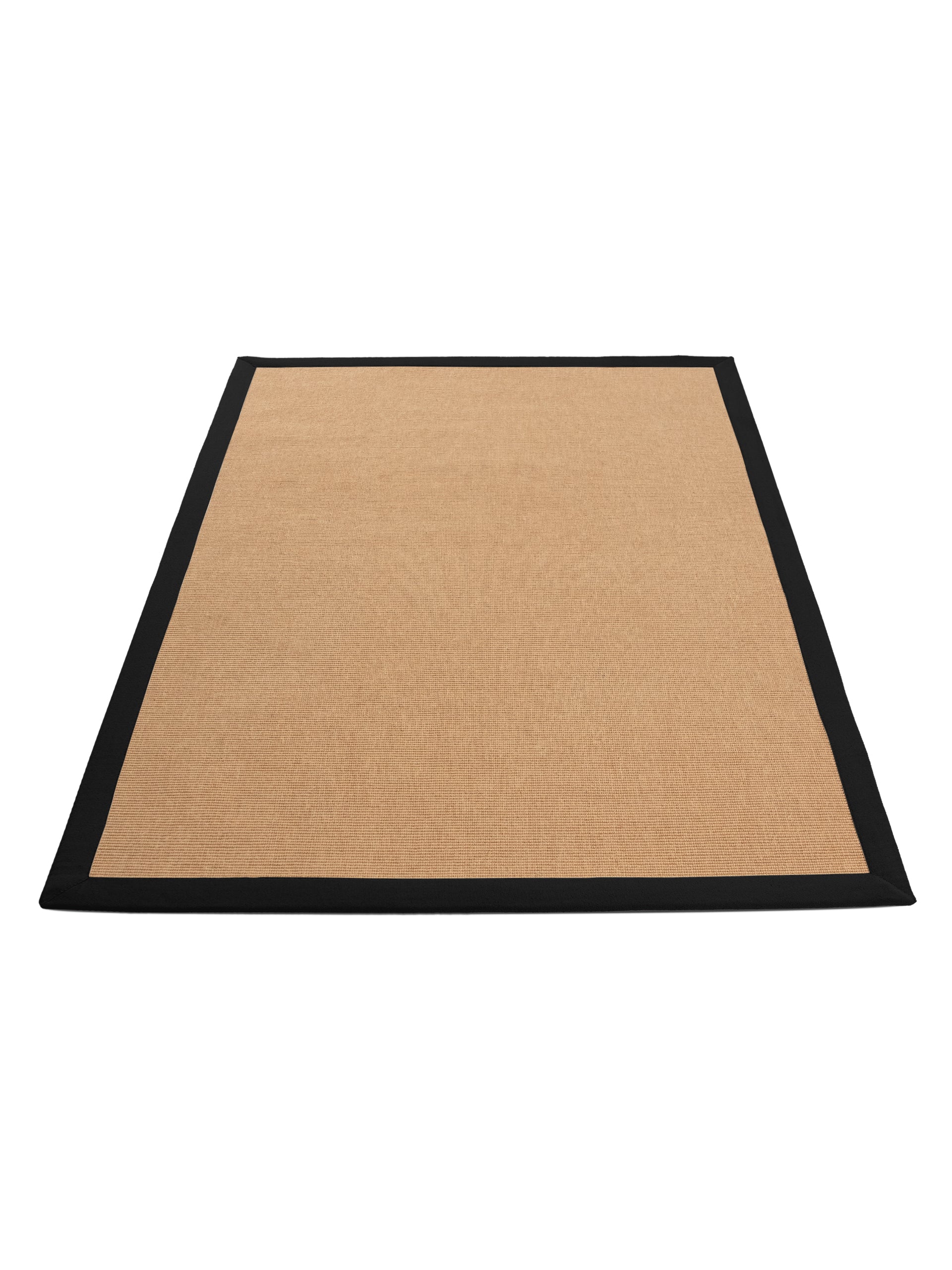 Sisalteppich Schwarz aus Sisal/Jute