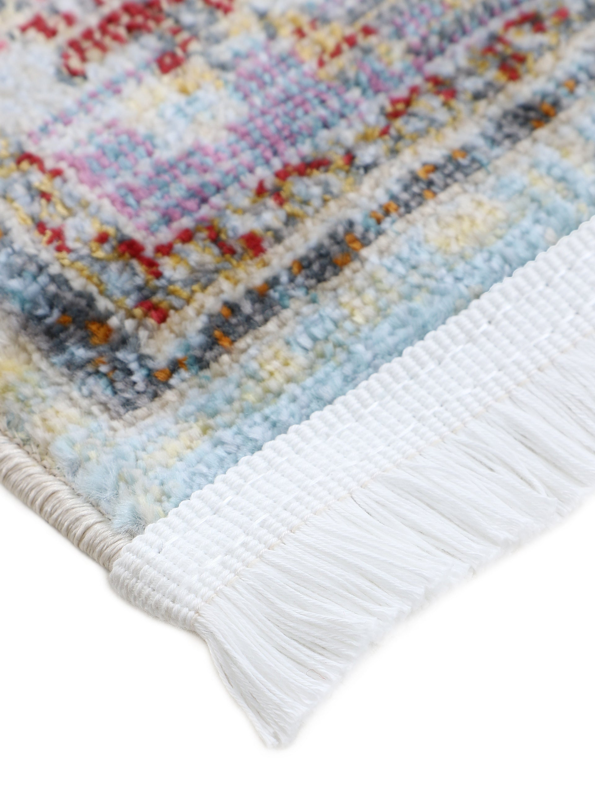 Vintage Teppich Esha in multicolor aus kunstfaser