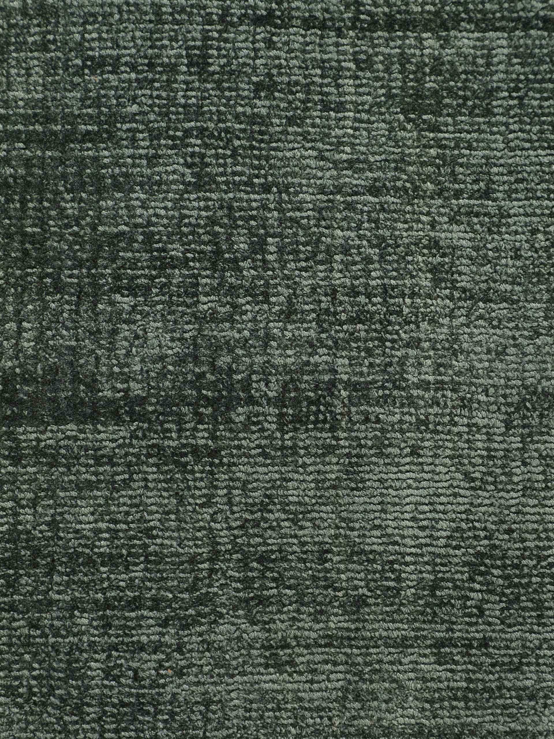 Viskoseteppich Rund Ava Dunkelgrün in dunkelgrün aus viskose