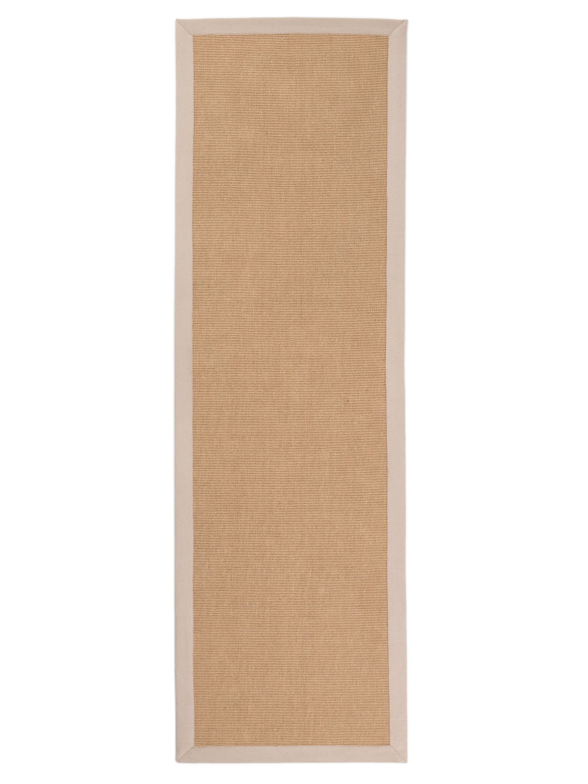 Sisalteppich Läufer Beige aus Sisal/Jute