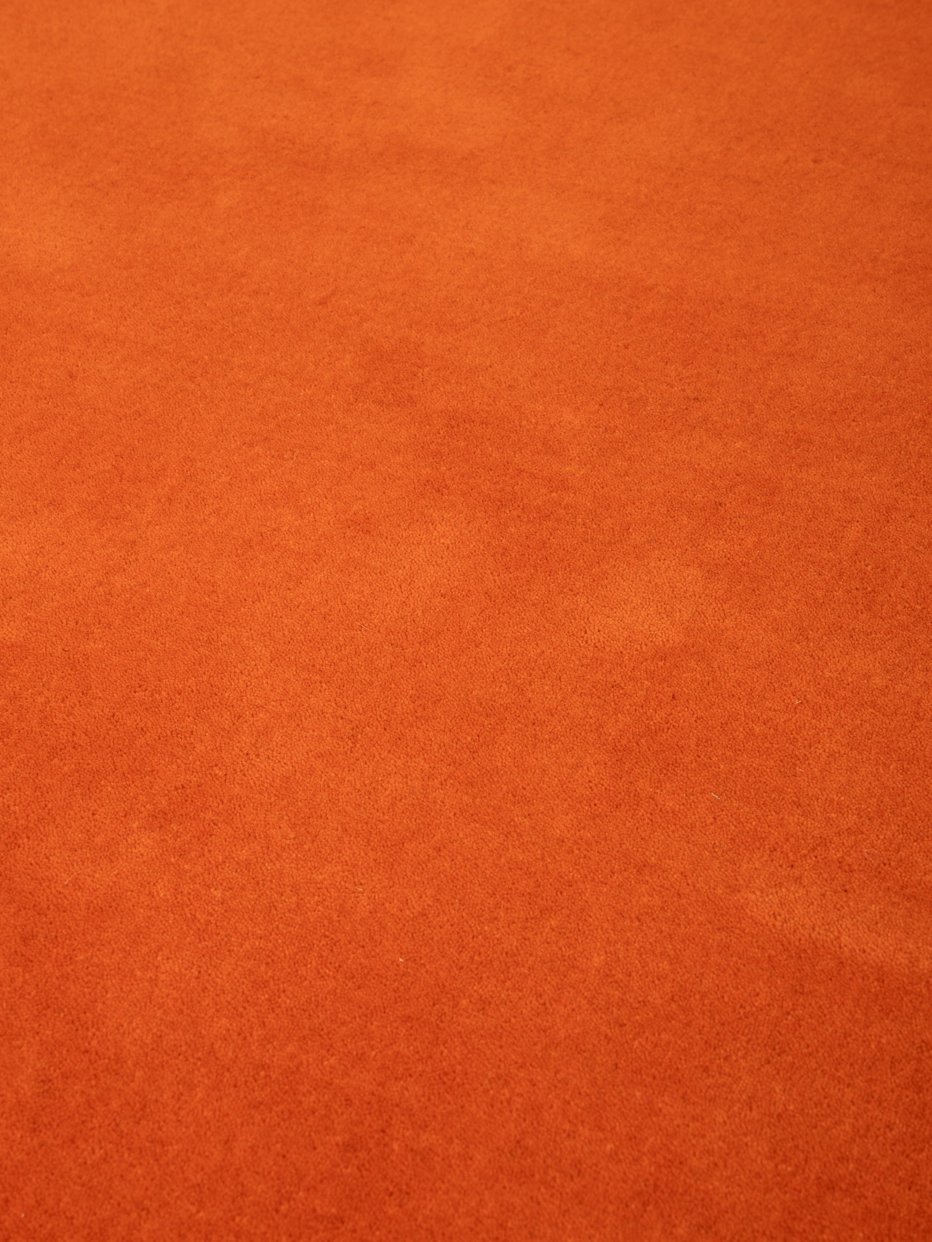 Wollteppich Gabbeh Lola Orange aus Wolle