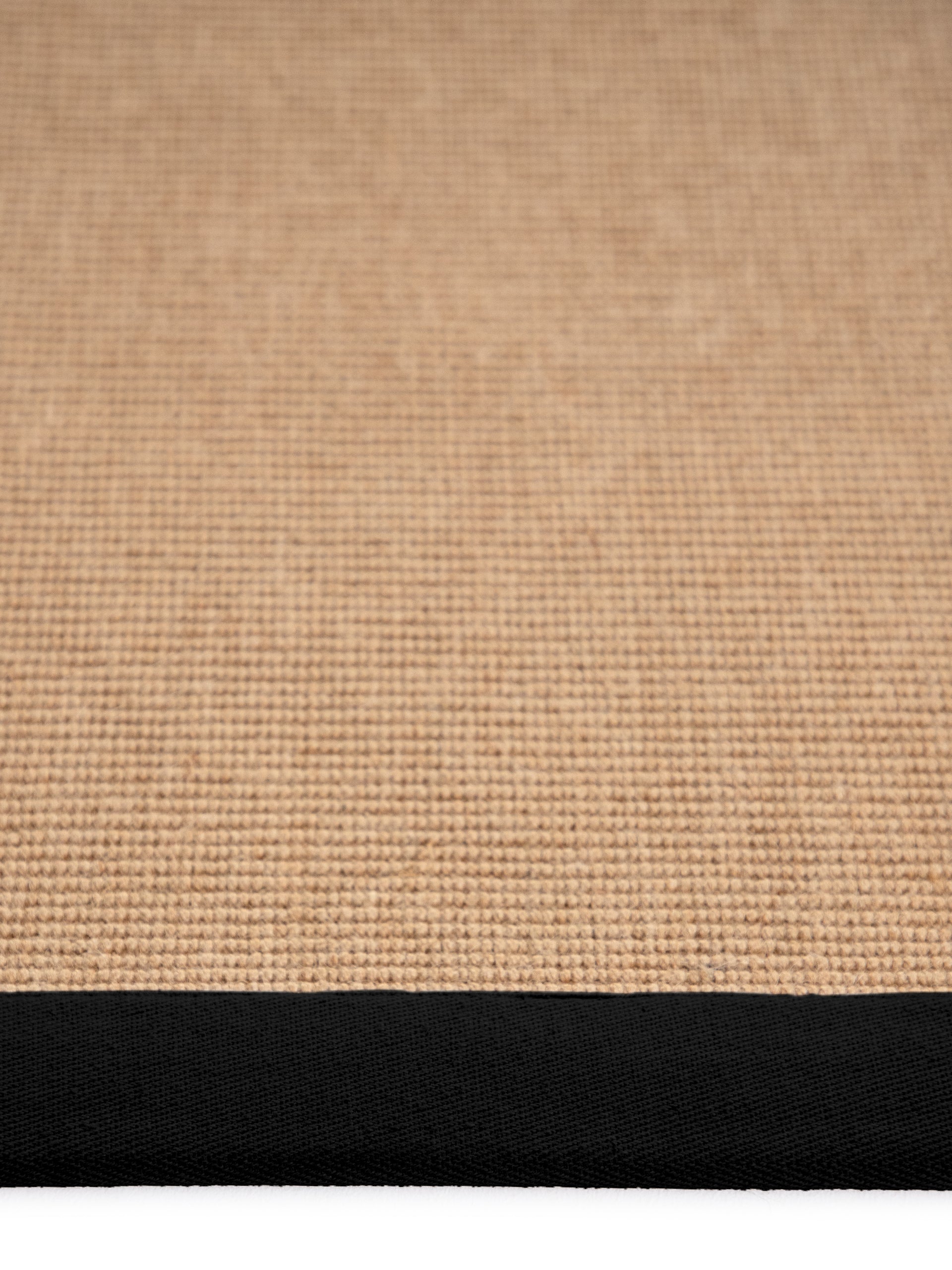 Sisalteppich Schwarz aus Sisal/Jute