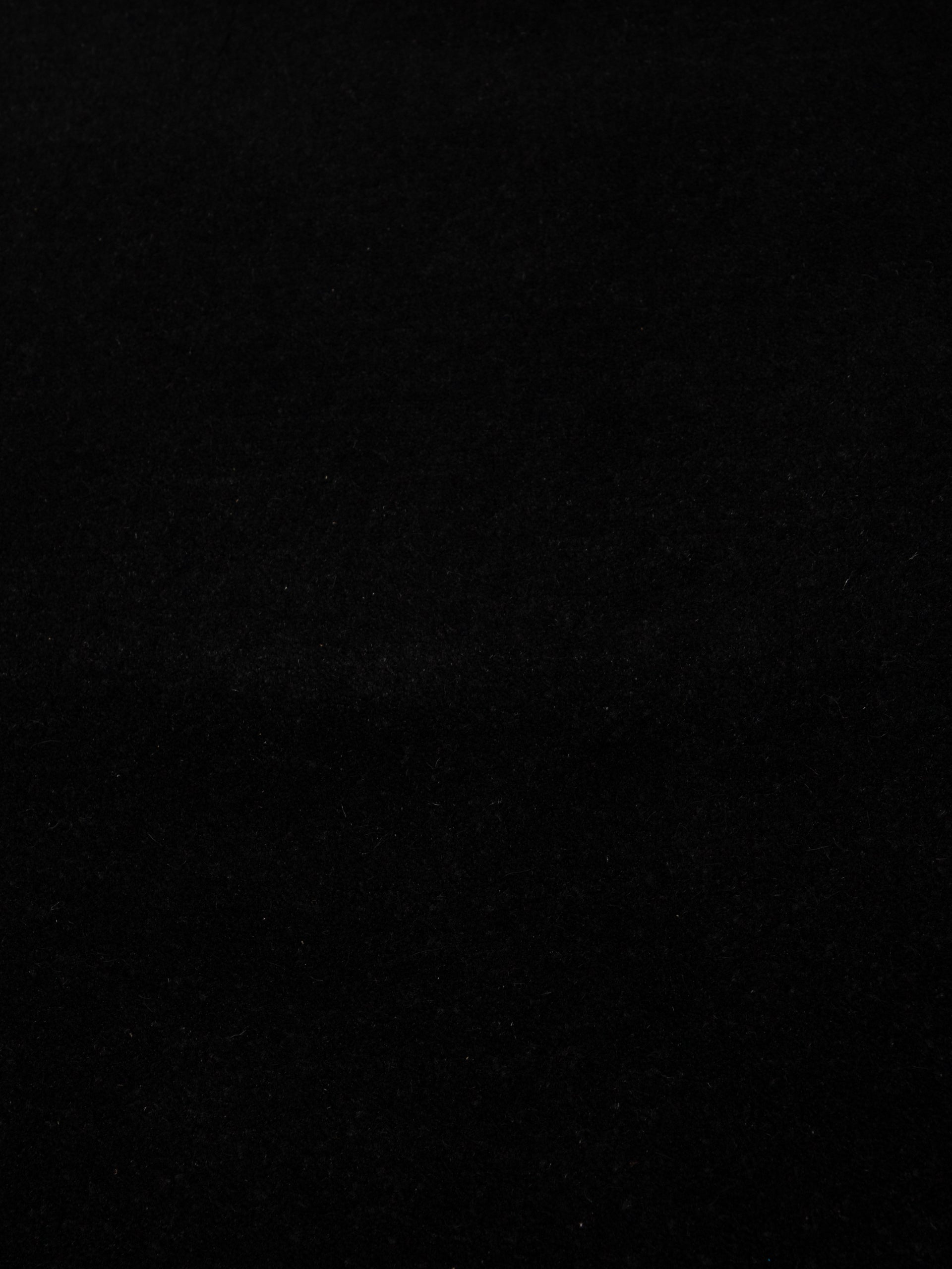 Wollteppich Gabbeh Lola Rund Schwarz aus Wolle