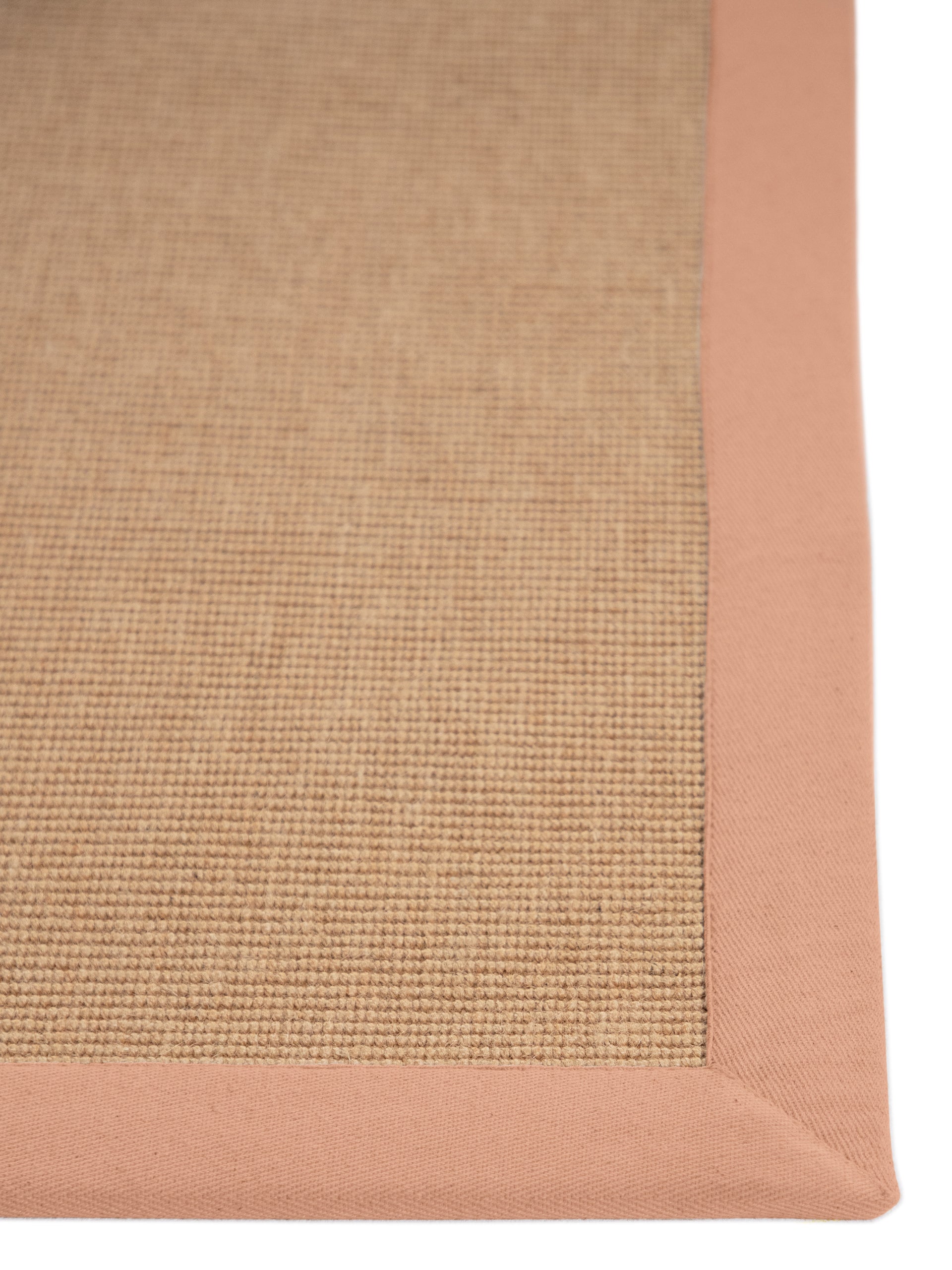 Sisalteppich Pfirsich aus Sisal/Jute