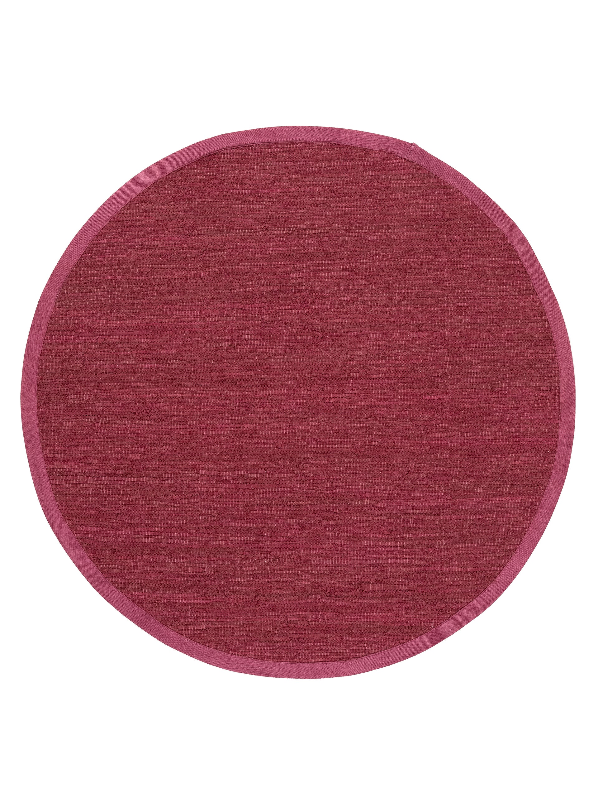 Kelim Chindi Uni Rund in violett