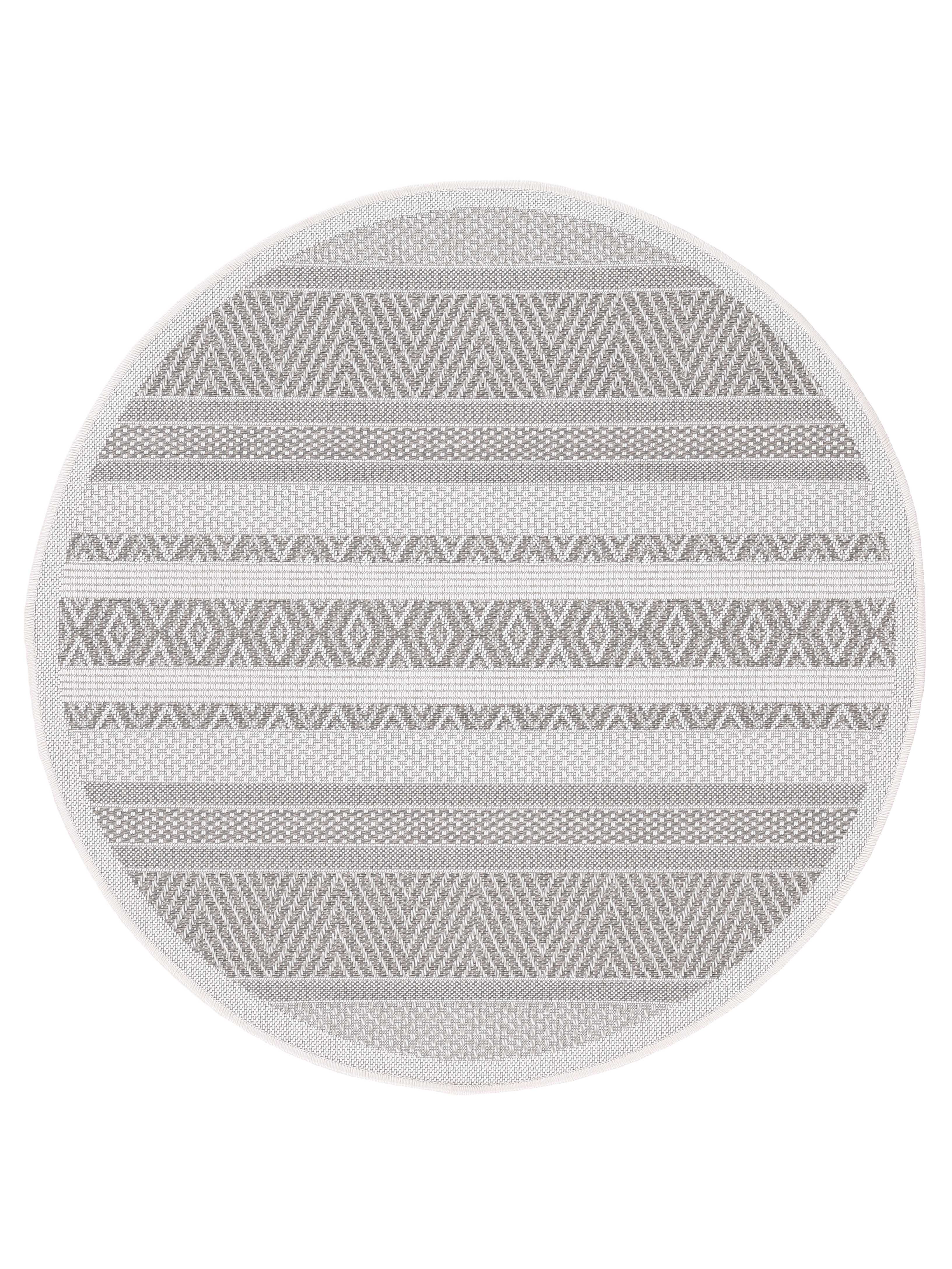 In- & Outdoor Teppich Boho Rund