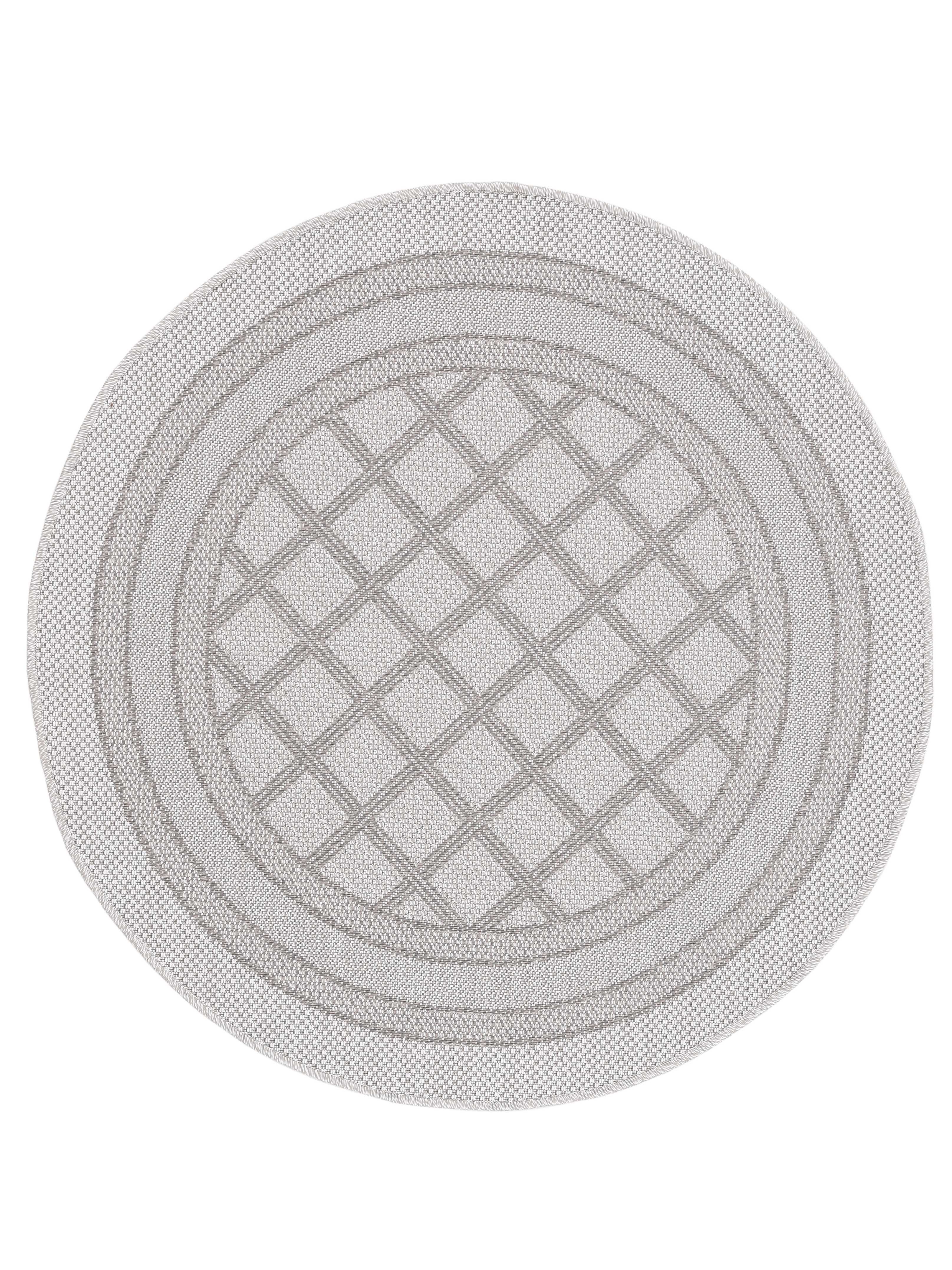 In- & Outdoor Teppich Boho Rund