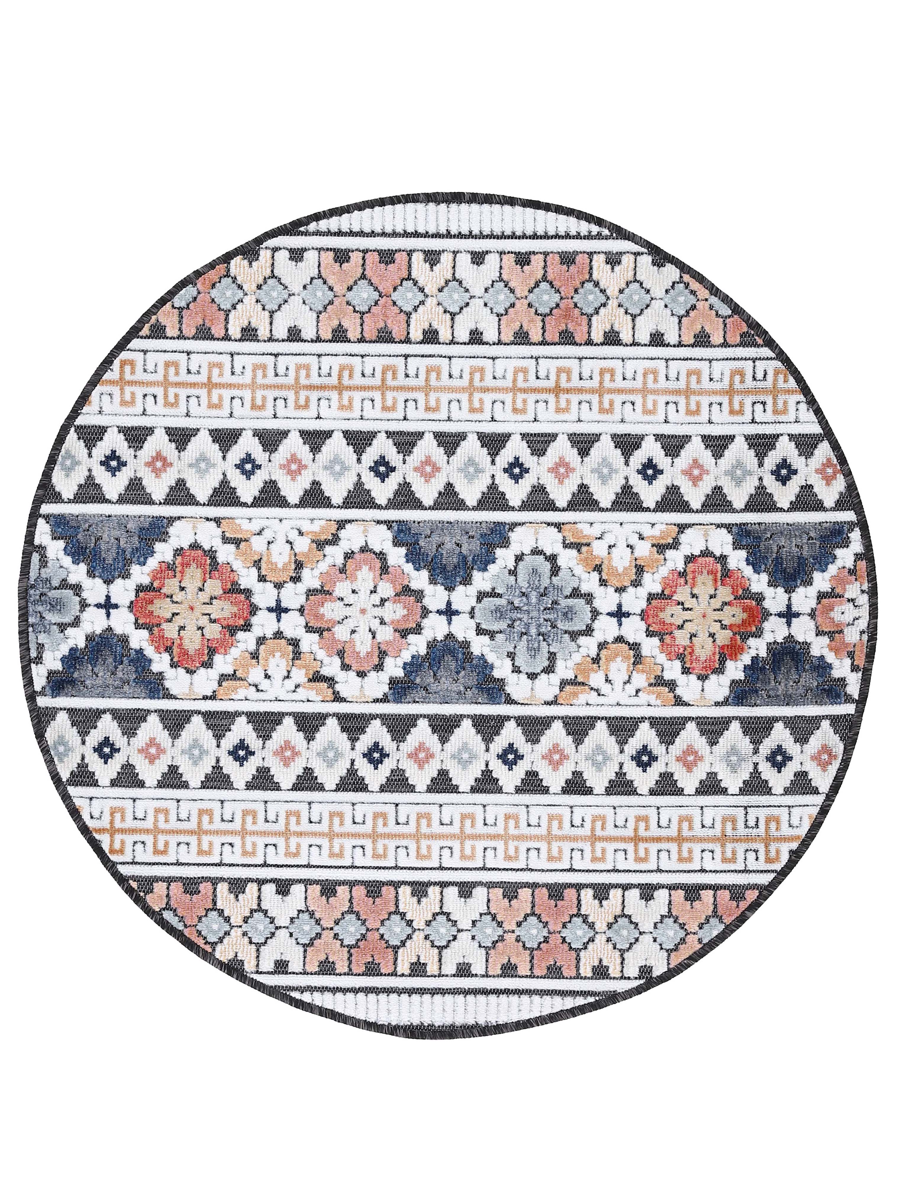 In- & Outdoor Teppich Deja Rund