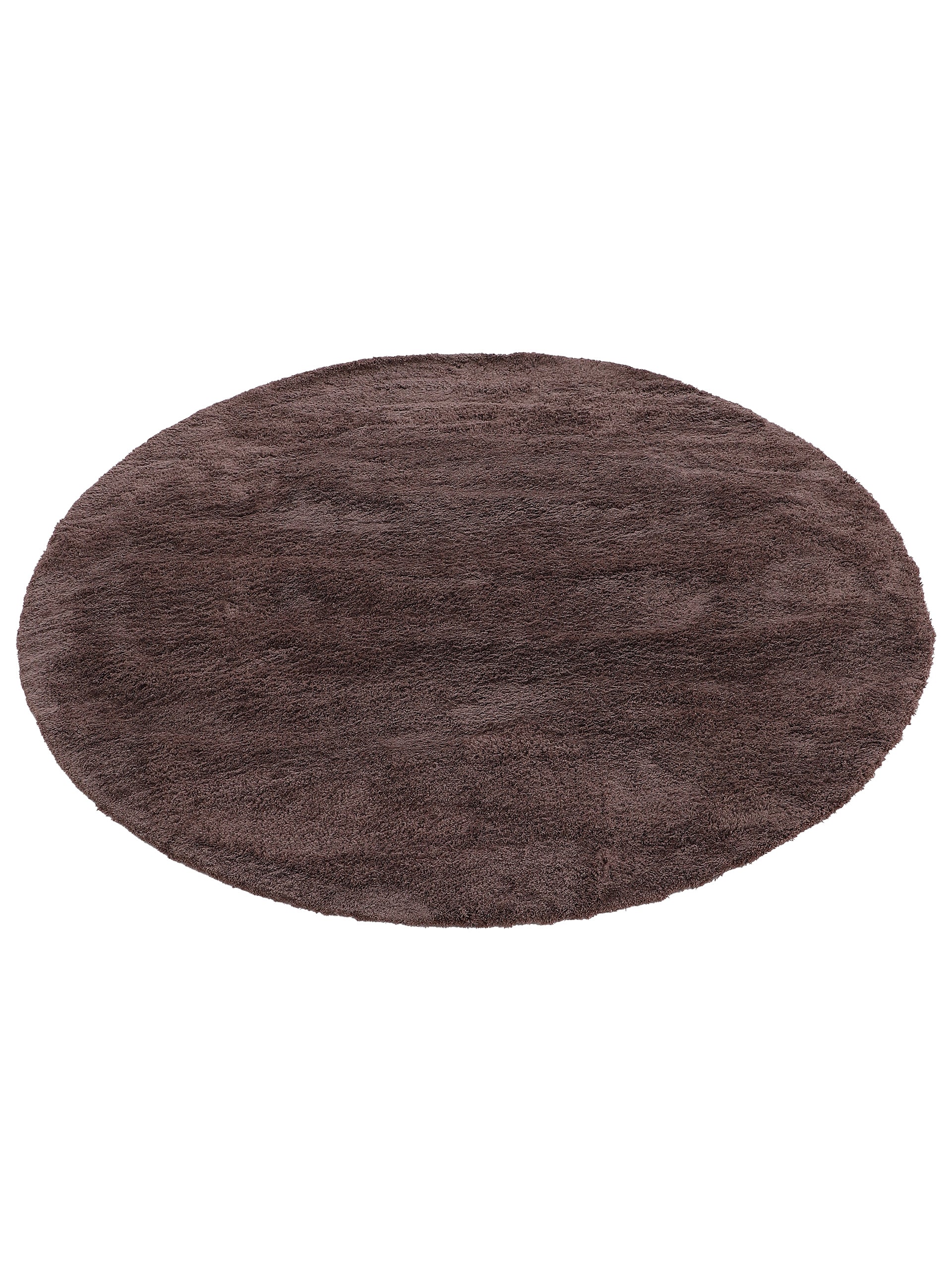 Hochflorteppich Silky Rund