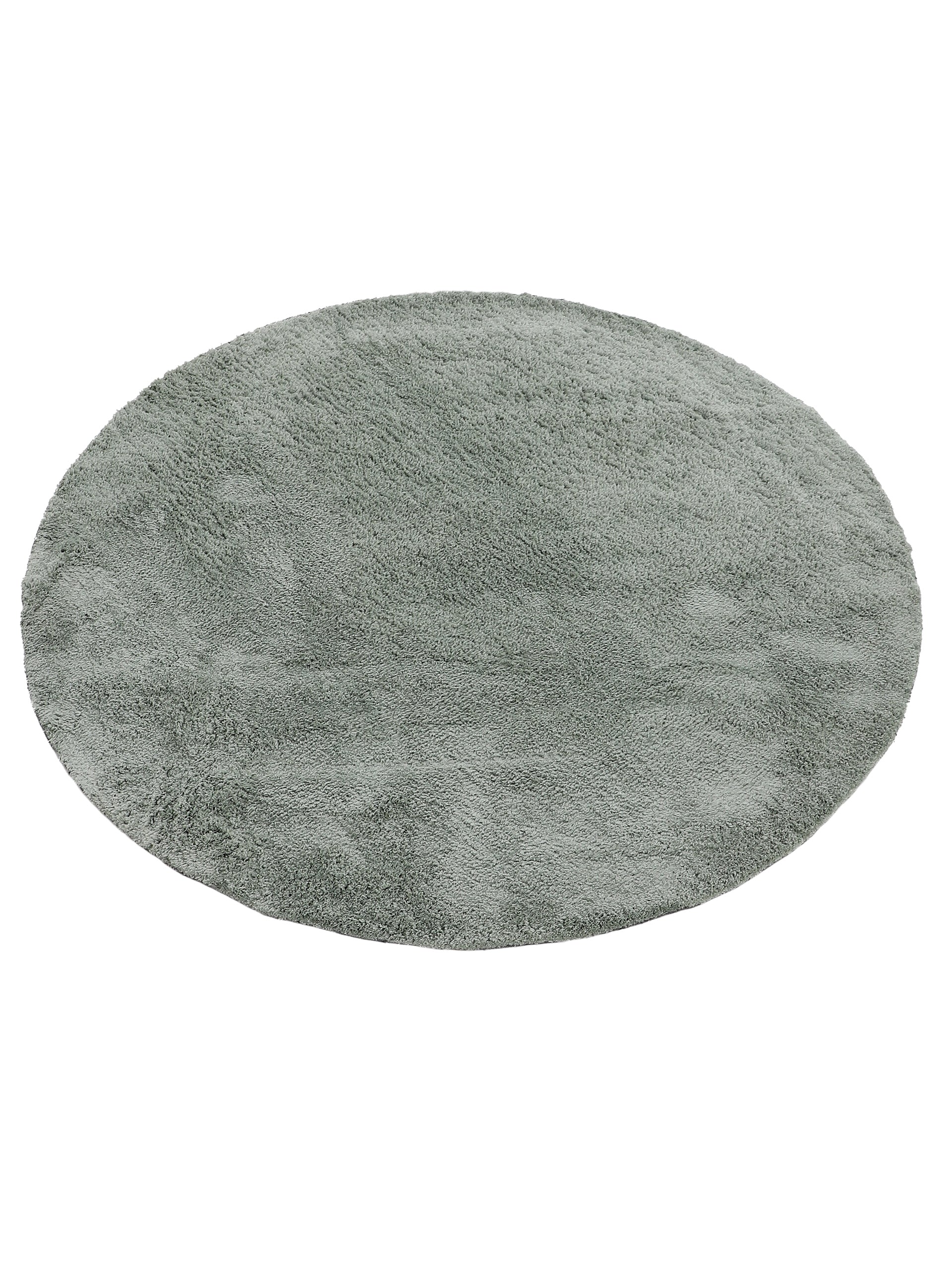 Hochflorteppich Silky Rund