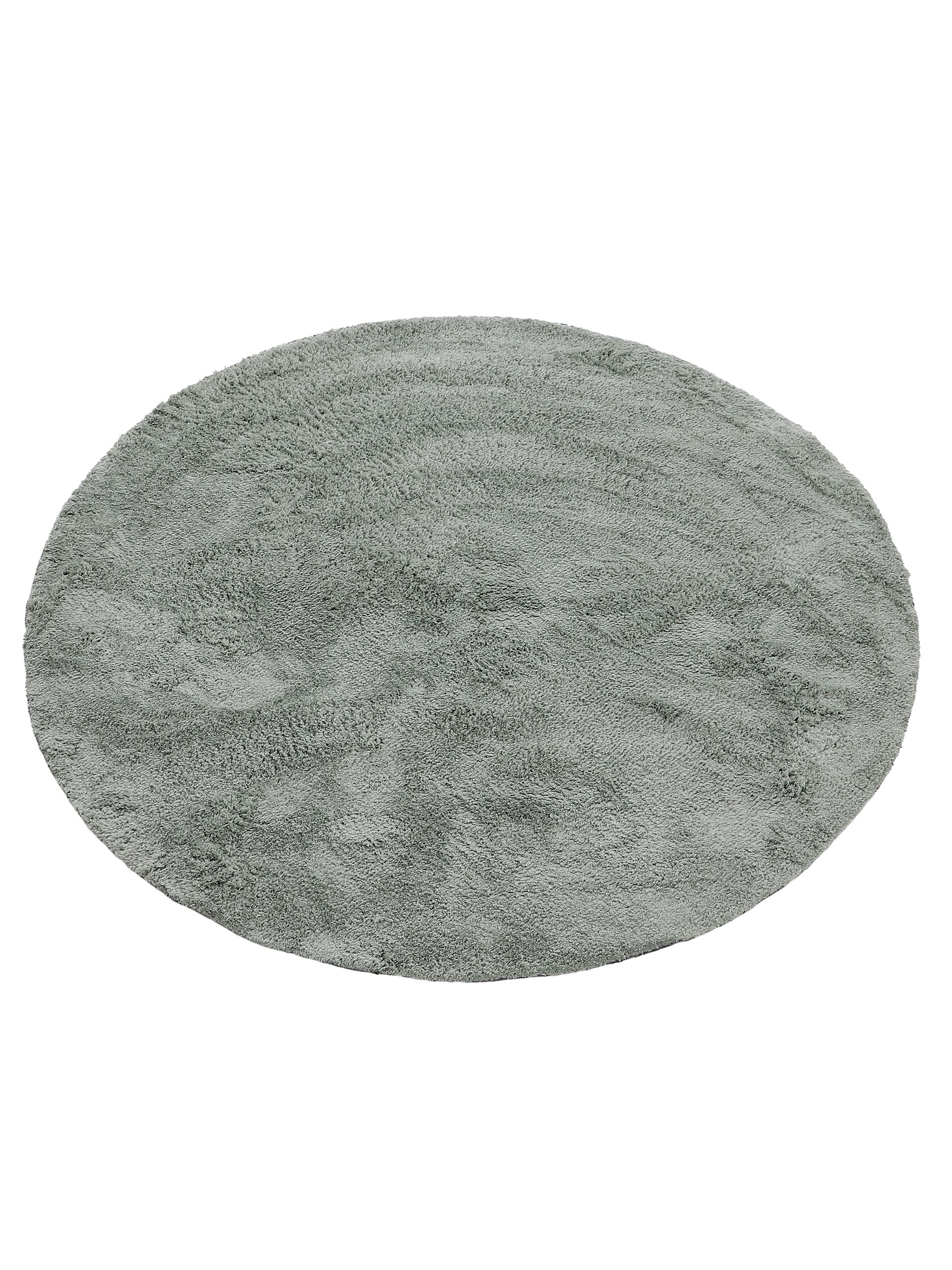 Hochflorteppich Silky Rund
