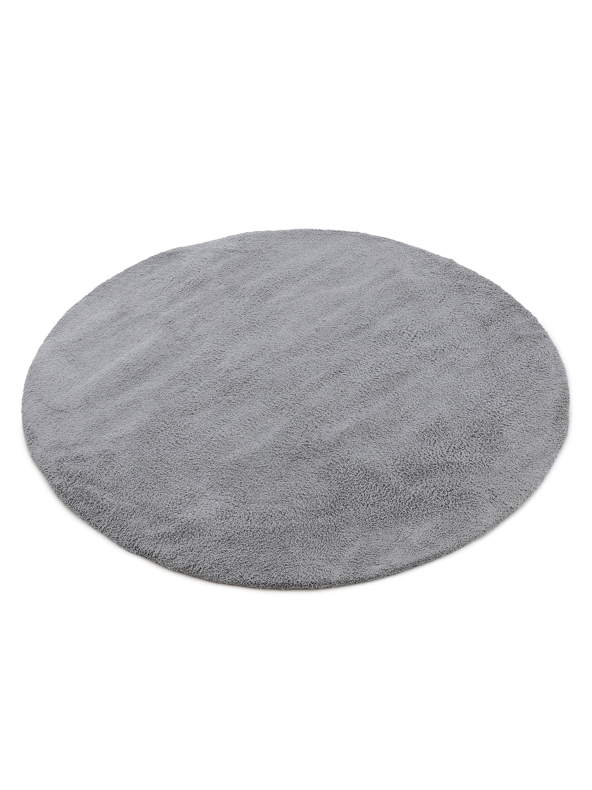 Hochflorteppich Silky Rund