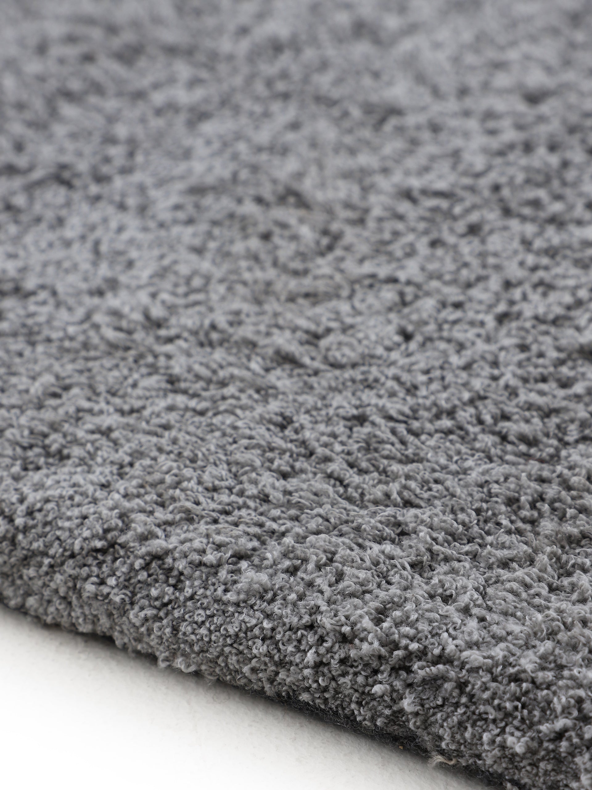Hochflorteppich Silky Rund
