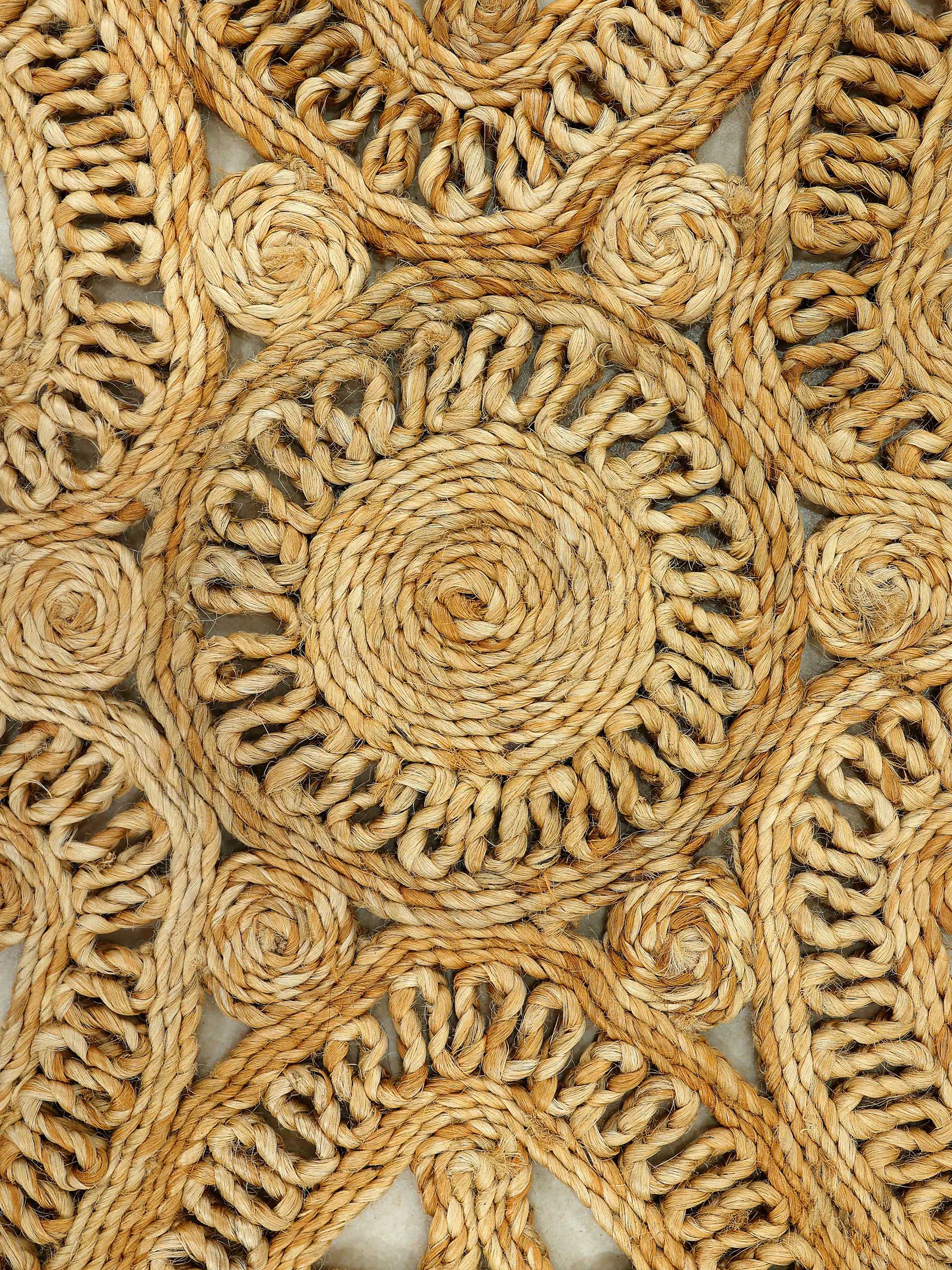 Juteteppich Liam Oval