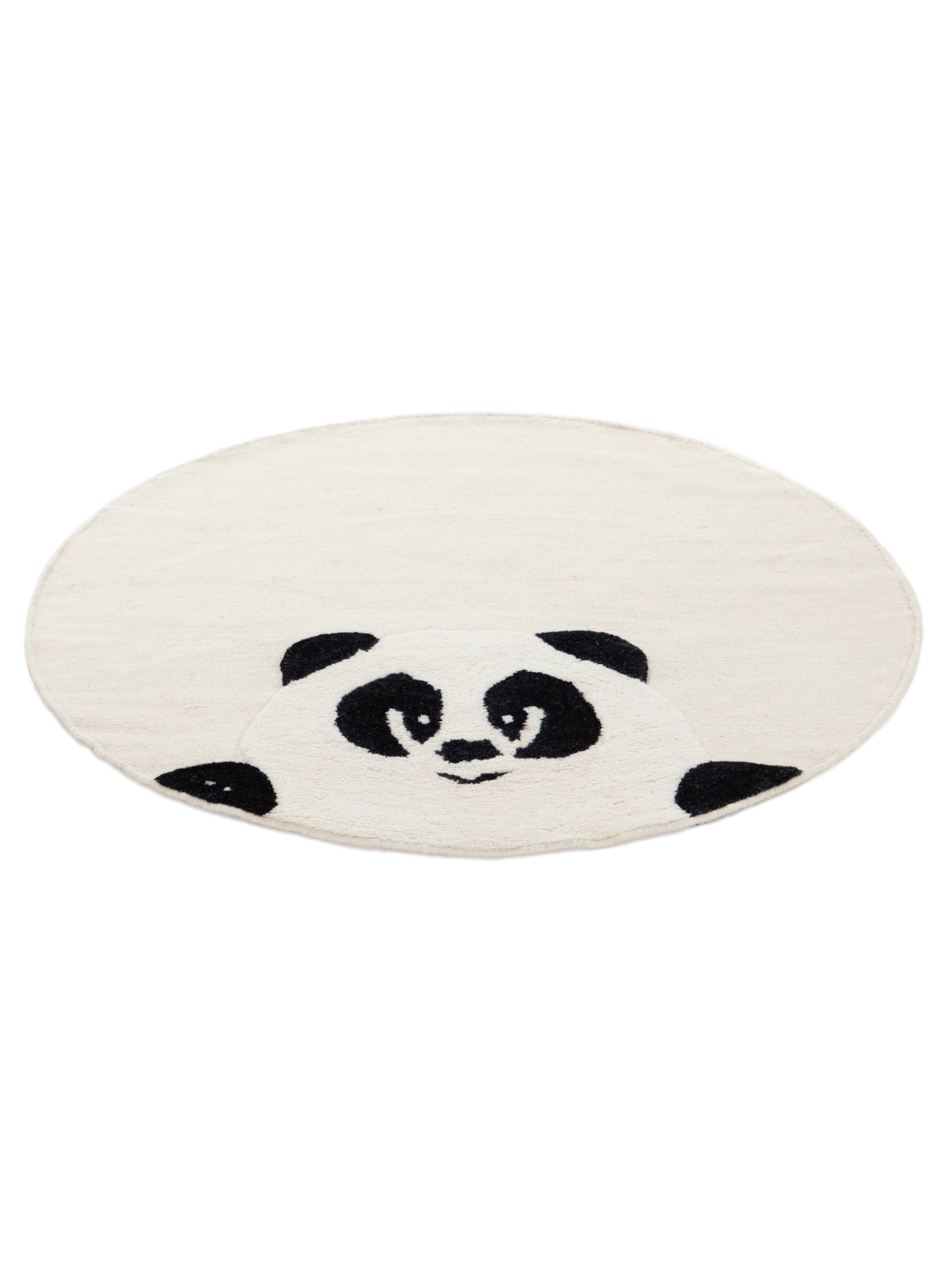 Kinderteppich Panda Rund