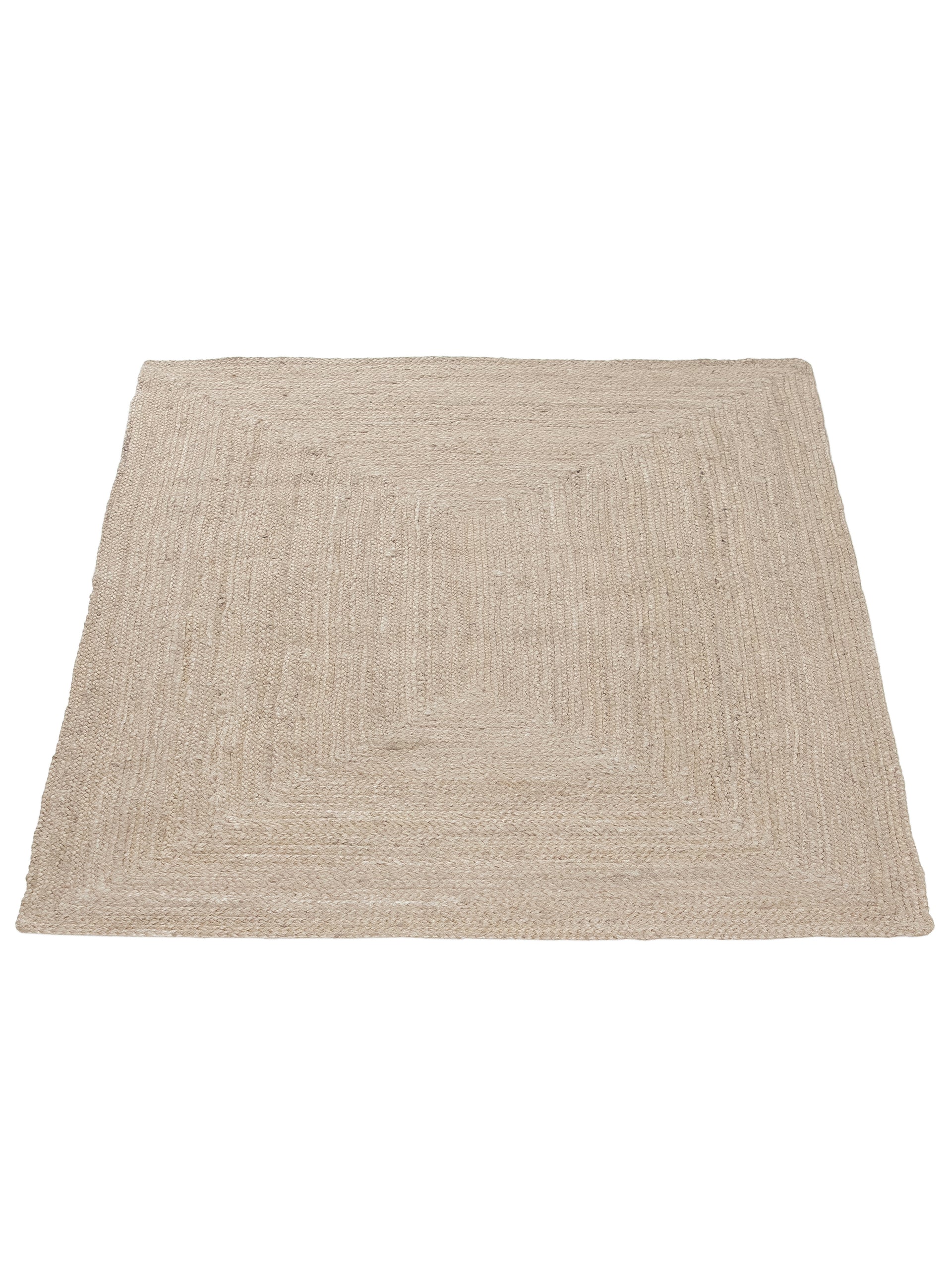 Juteteppich Nele Taupe in taupe aus sisal/jute
