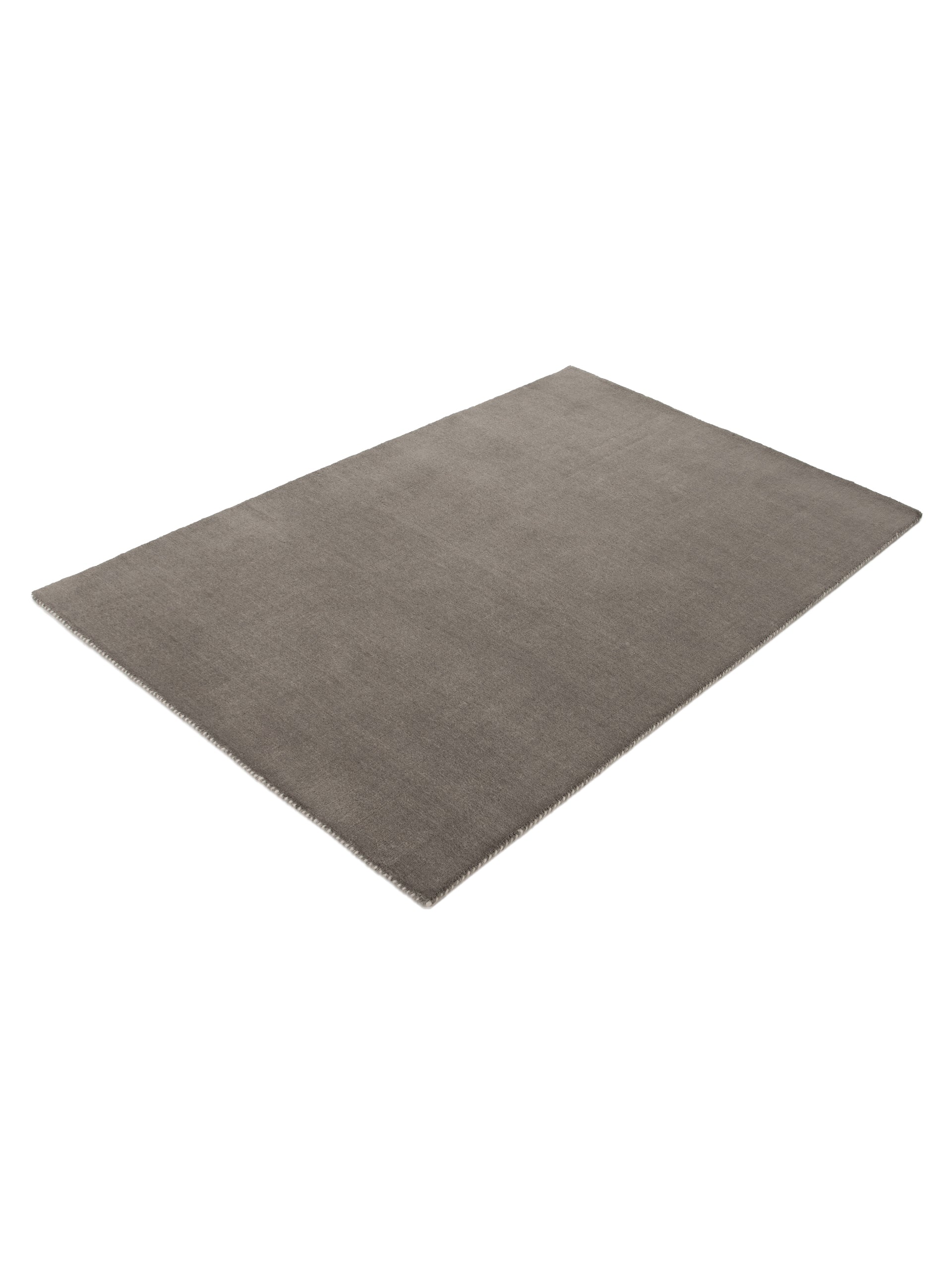 Wollteppich Gabbeh Lola Grau aus Wolle