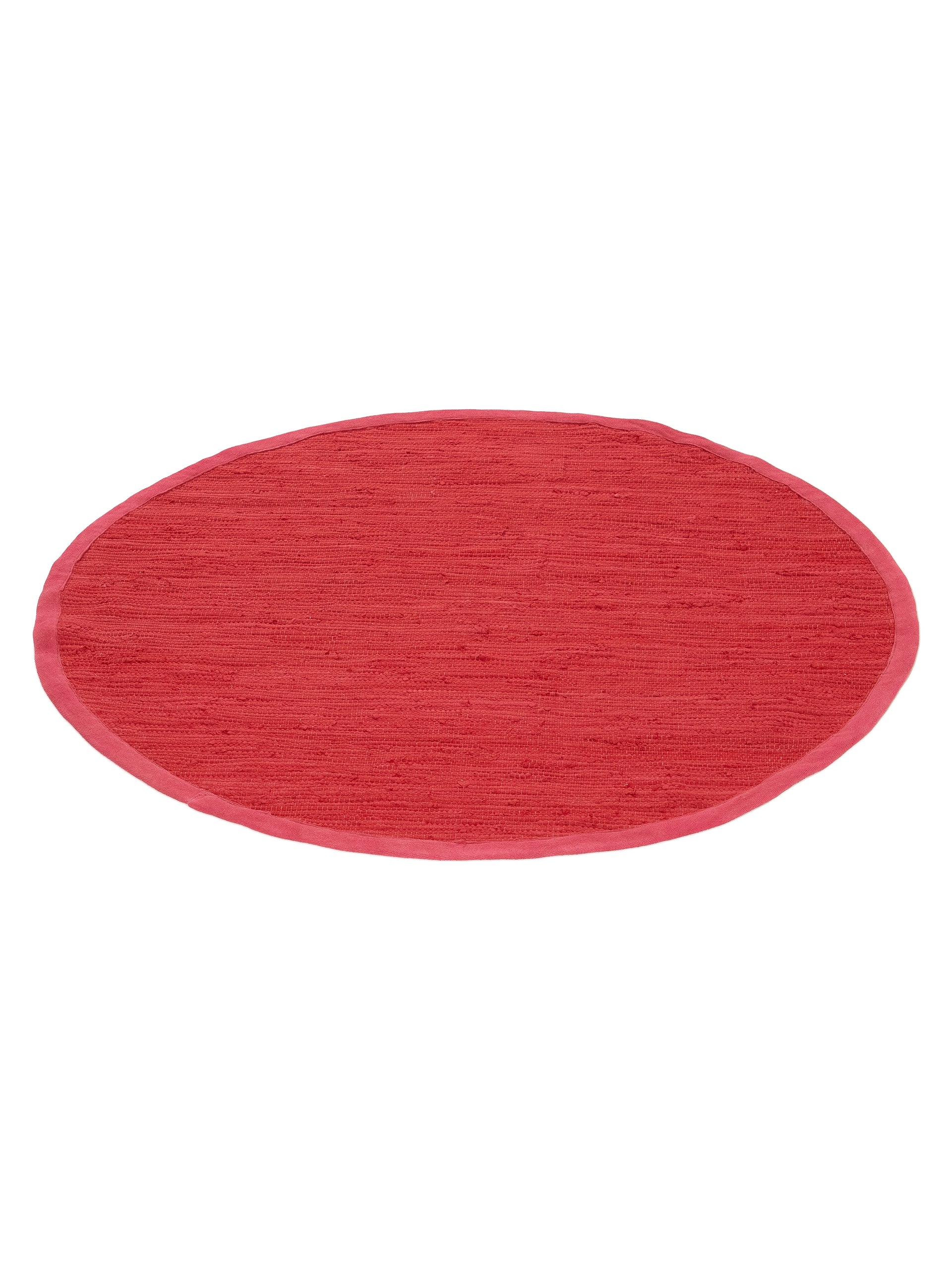 Kelim Chindi Uni Rund in rot