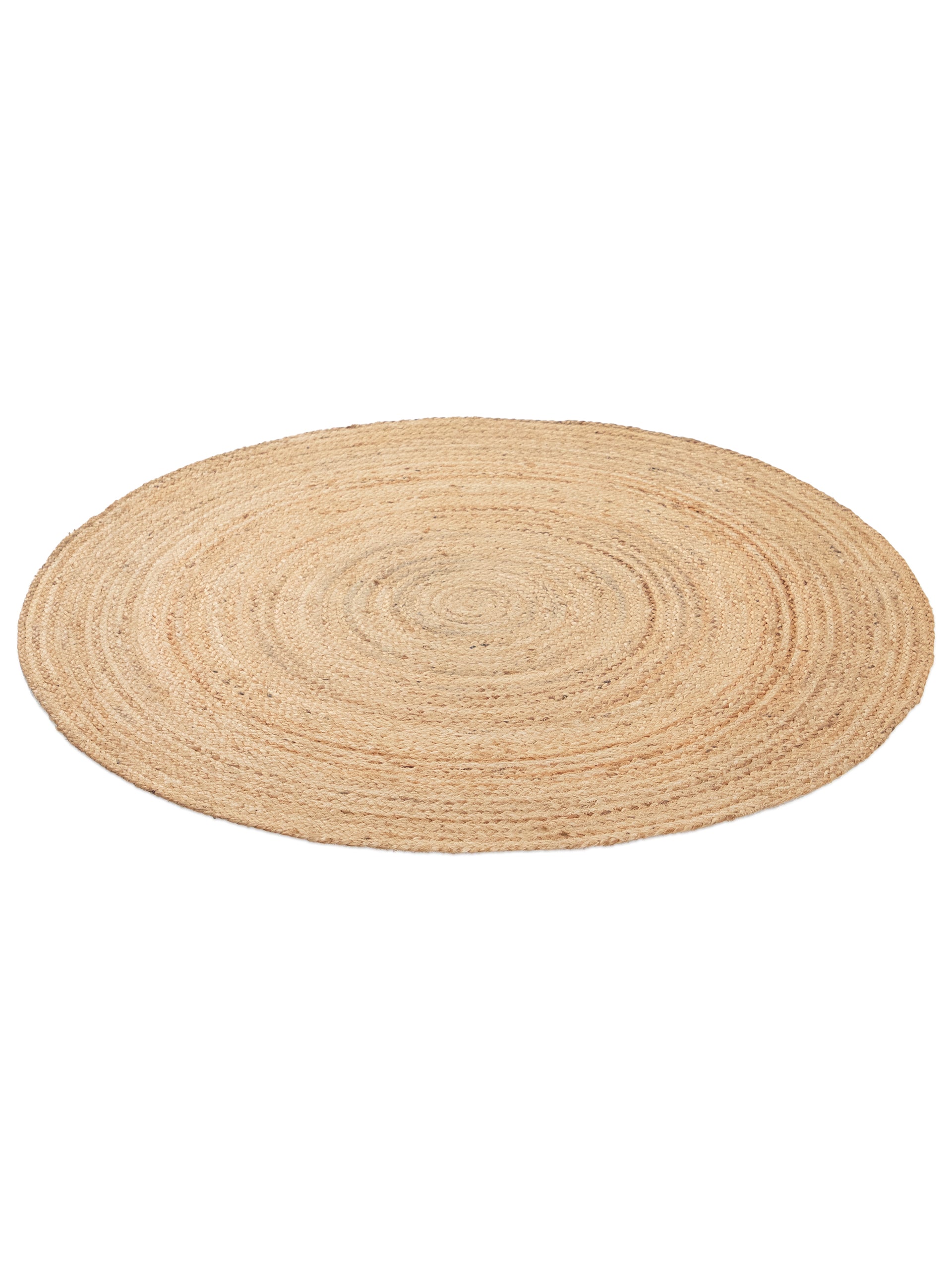 Juteteppich Nele Rund Beige aus Sisal/Jute